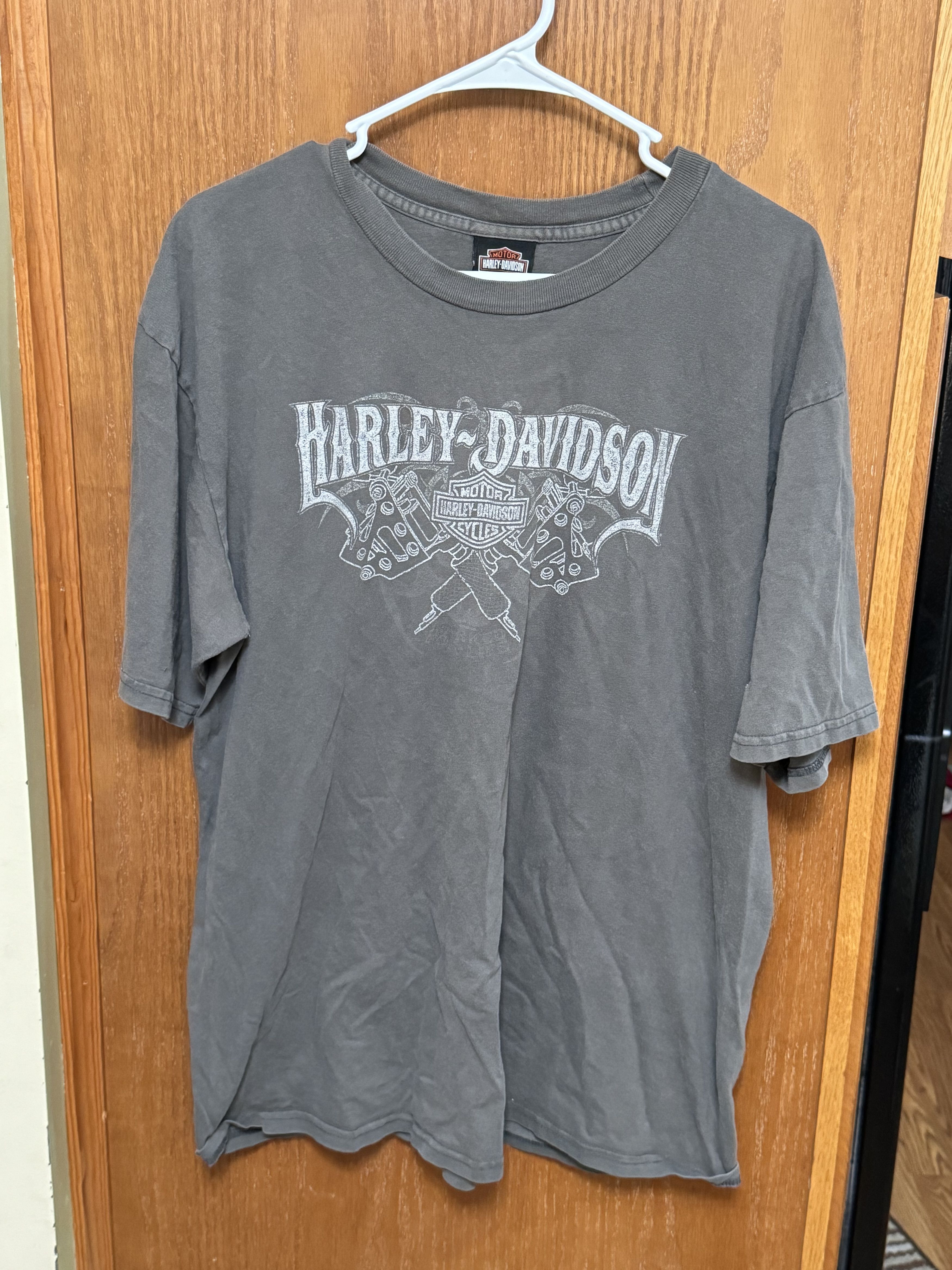 Harley Davidson × Vintage Harley Davidson Mansfield OH Tshirt Size US XL / EU 56 / 4 - 1 Thumbnail