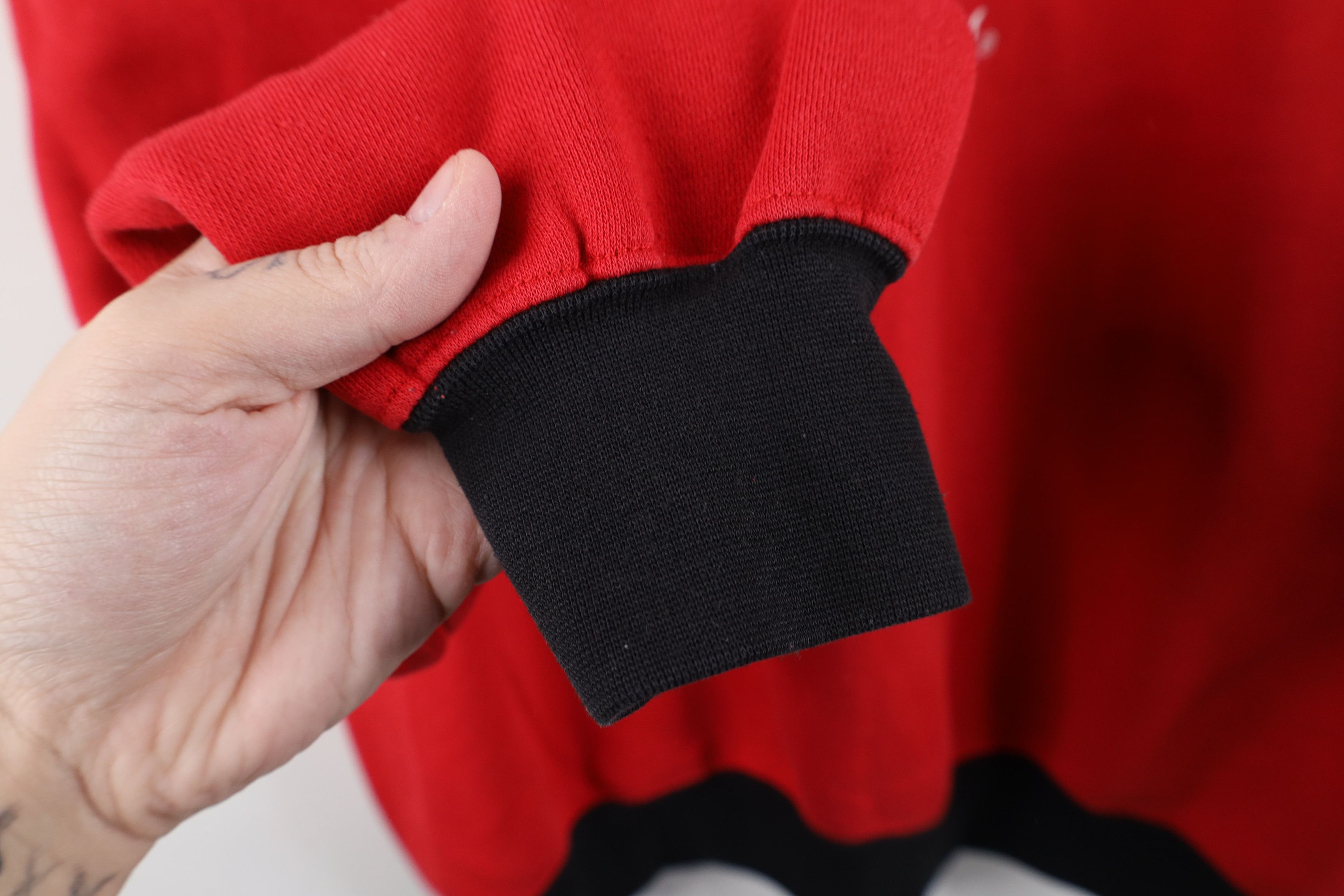 Vintage Vintage 90s Spell Out Ohio State University Sweatshirt Red Size US L / EU 52-54 / 3 - 7 Thumbnail