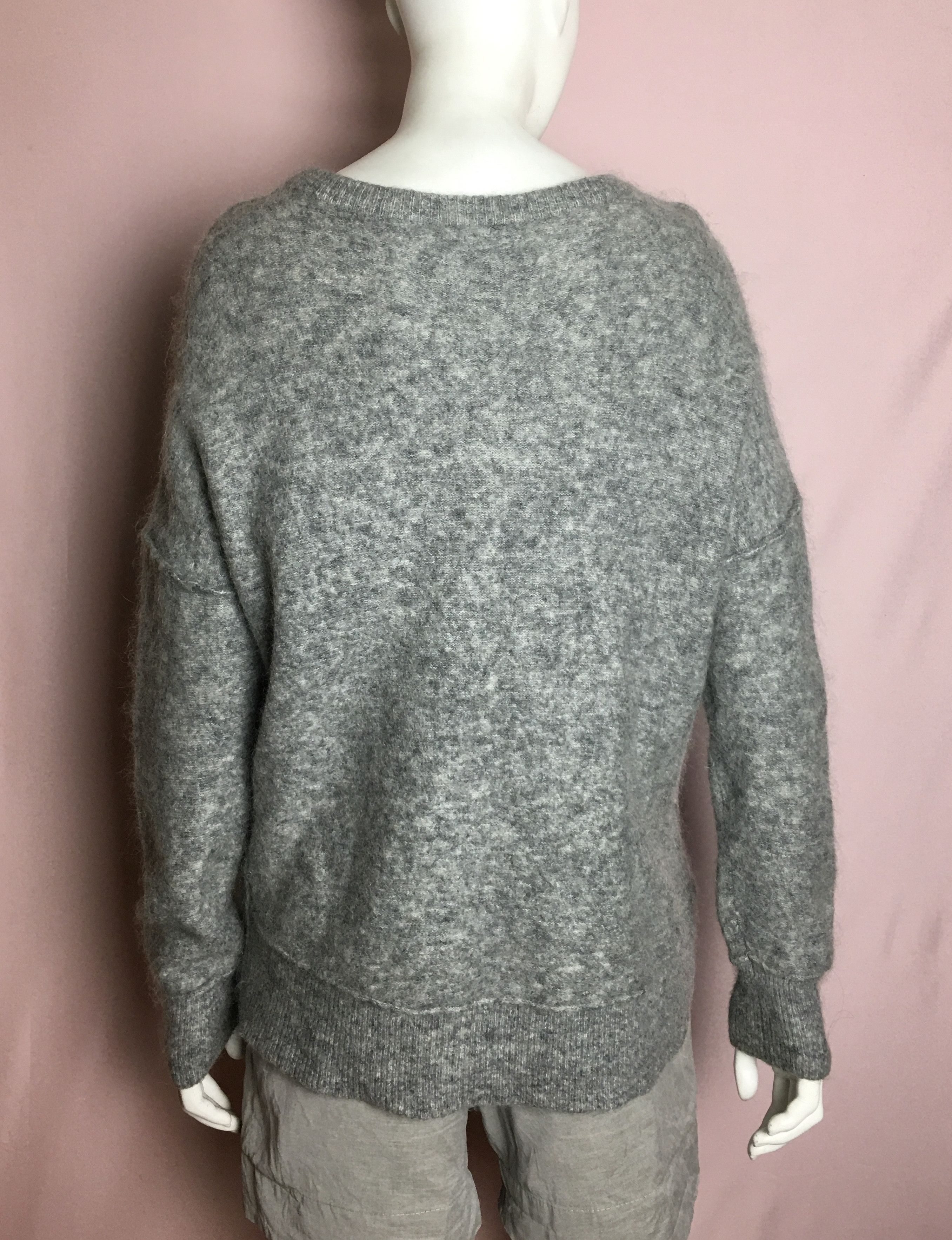 By Malene Birger By Malene Birger Wool Mohair Sweater Gray XL Size XL / US 12-14 / IT 48-50 - 3 Thumbnail