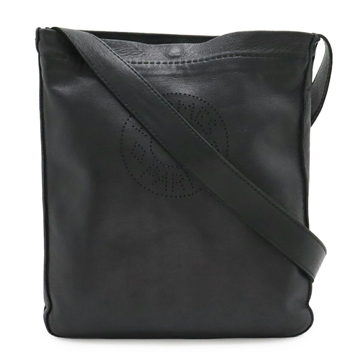 Hermes Hermes Hermes Clou de Selle Lambskin Shoulder Bag Leather Shoulder Bag Stamp M (2009) DUTY FREE for USA Size ONE SIZE - 1 Thumbnail