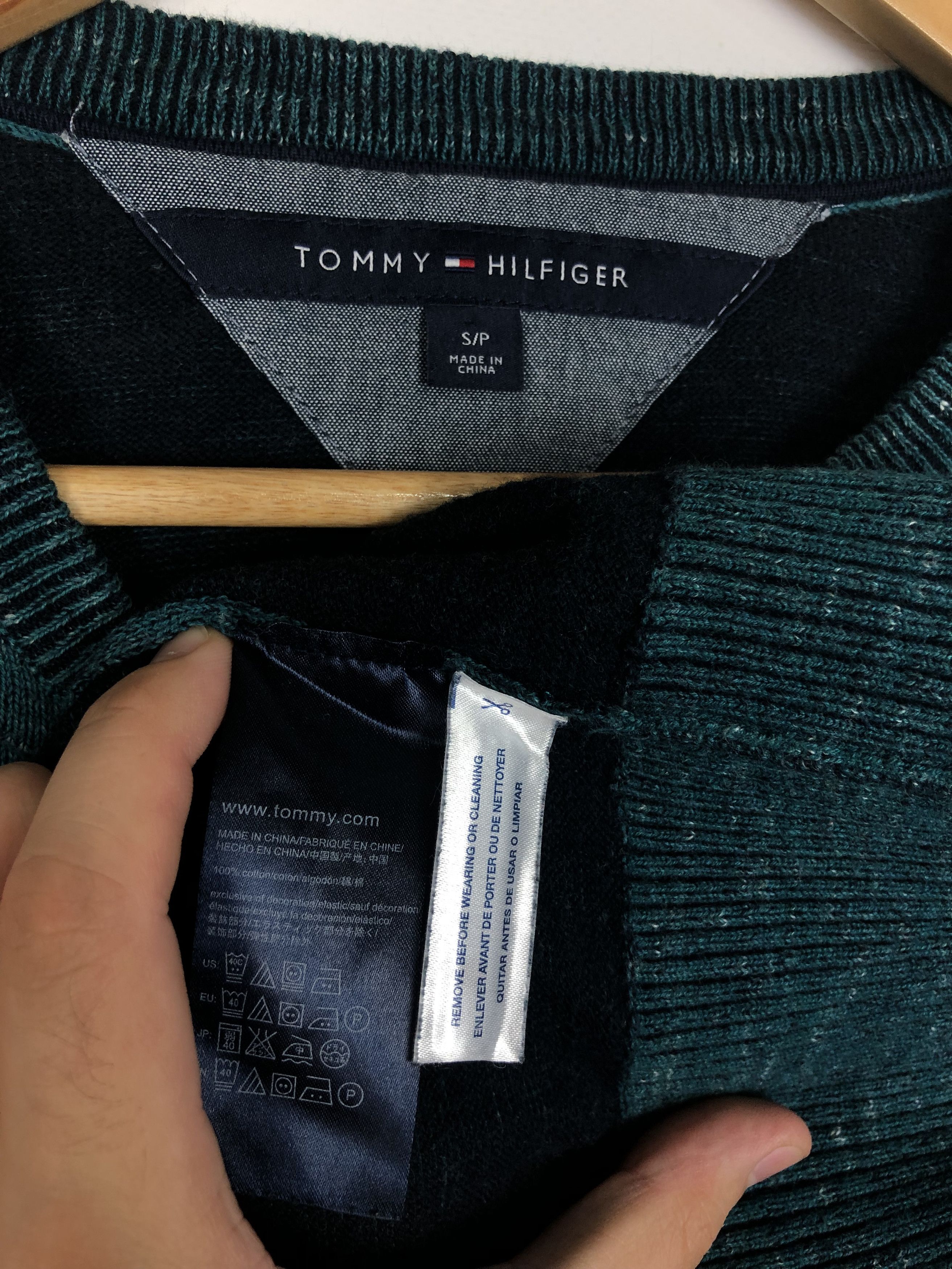 Tommy Hilfiger Tommy Hilfiger Emerald Sweater Pullover size S Size US S / EU 44-46 / 1 - 8 Thumbnail
