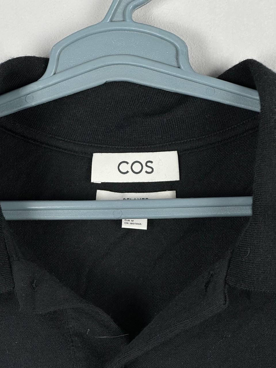 Cos Cos Oversized Black Wool Polo Collar sweater Size US M / EU 48-50 / 2 - 4 Thumbnail