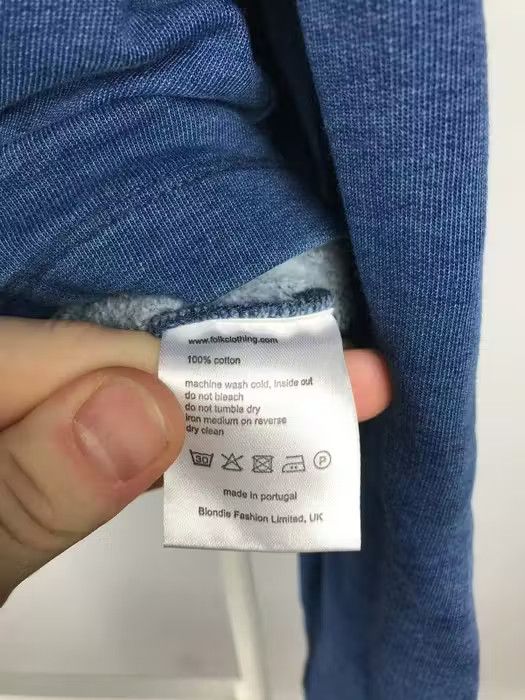 Folk Folk hoodie casual pocket luxury Italian size Medium Size US M / EU 48-50 / 2 - 3 Thumbnail