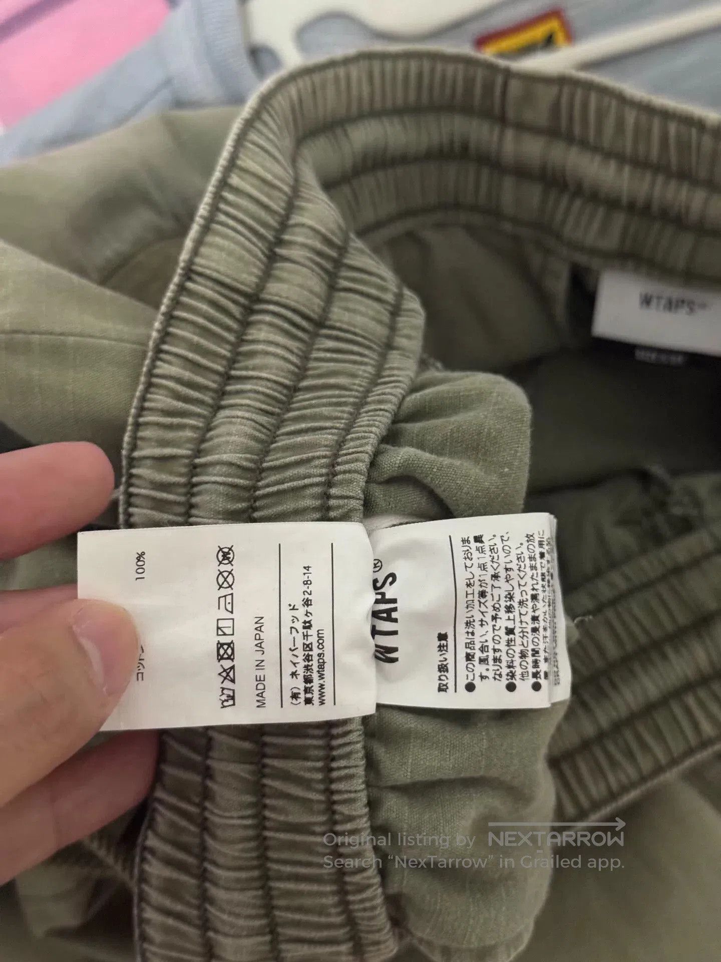 Wtaps wtaps 18aw smock cargo pants in green. Size US 34 / EU 50 - 8 Thumbnail