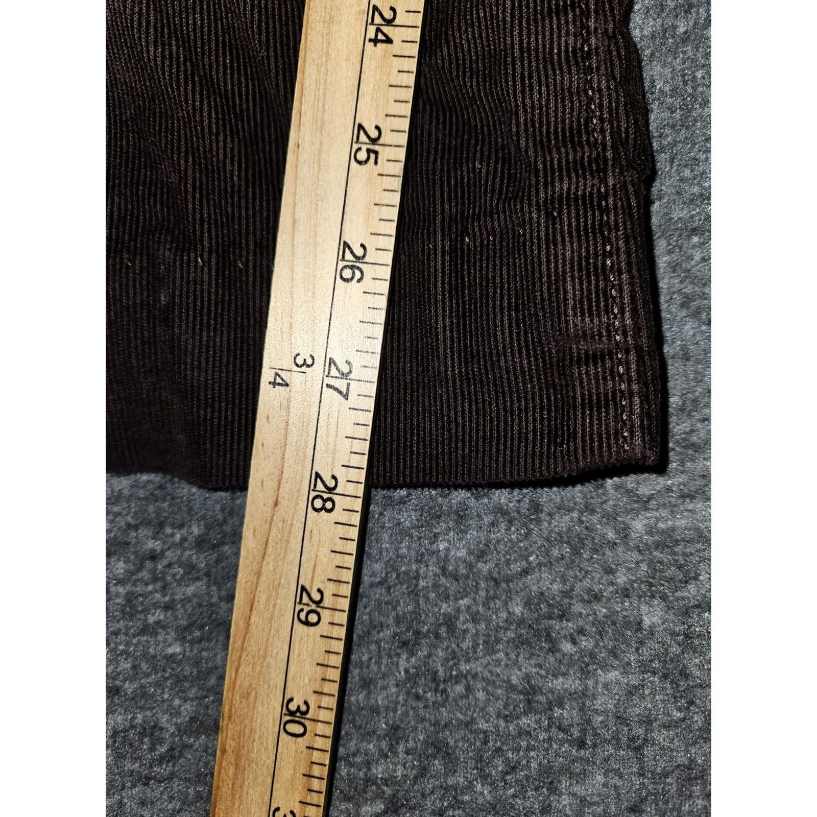 Eddie Bauer Eddie Bauer Pants Womens 18Petite Brown Corduroy Slightly Curvy Flared Knit? (Note: This line may be replaced with the final title below) Size 40" / US 18 - 6 Thumbnail