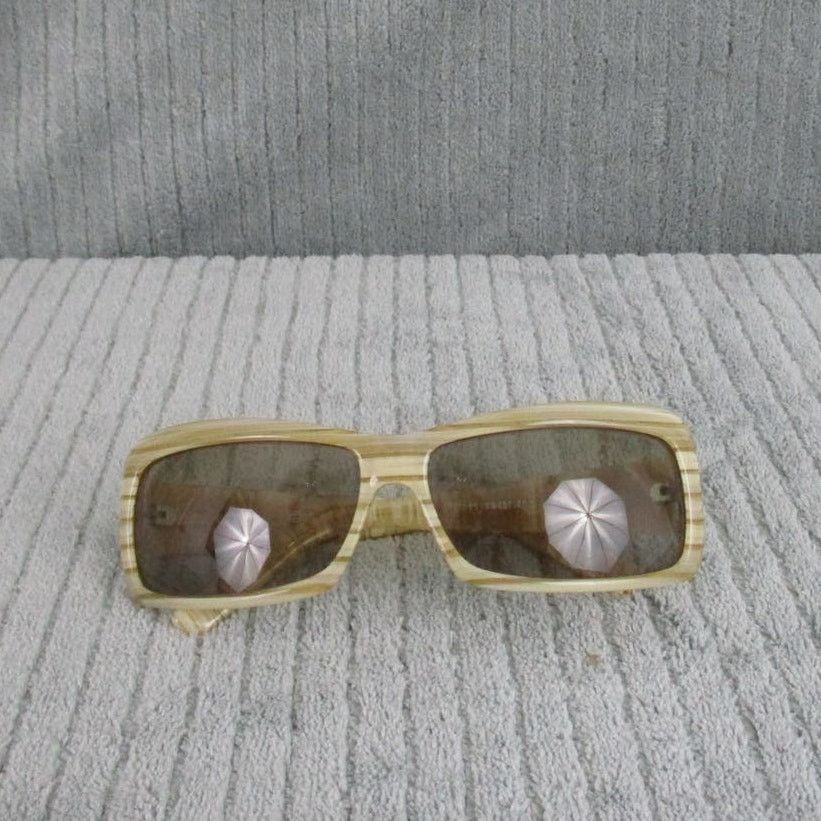 Other New Divine Eyewear Crush Tan Horn/Amber Sunglasses NWT Size ONE SIZE - 8 Thumbnail