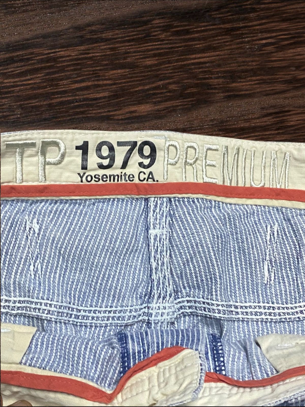Other Vintage Japanese Brand Think Pink Hickory Buckle Back Pants Size US 31 - 11 Thumbnail