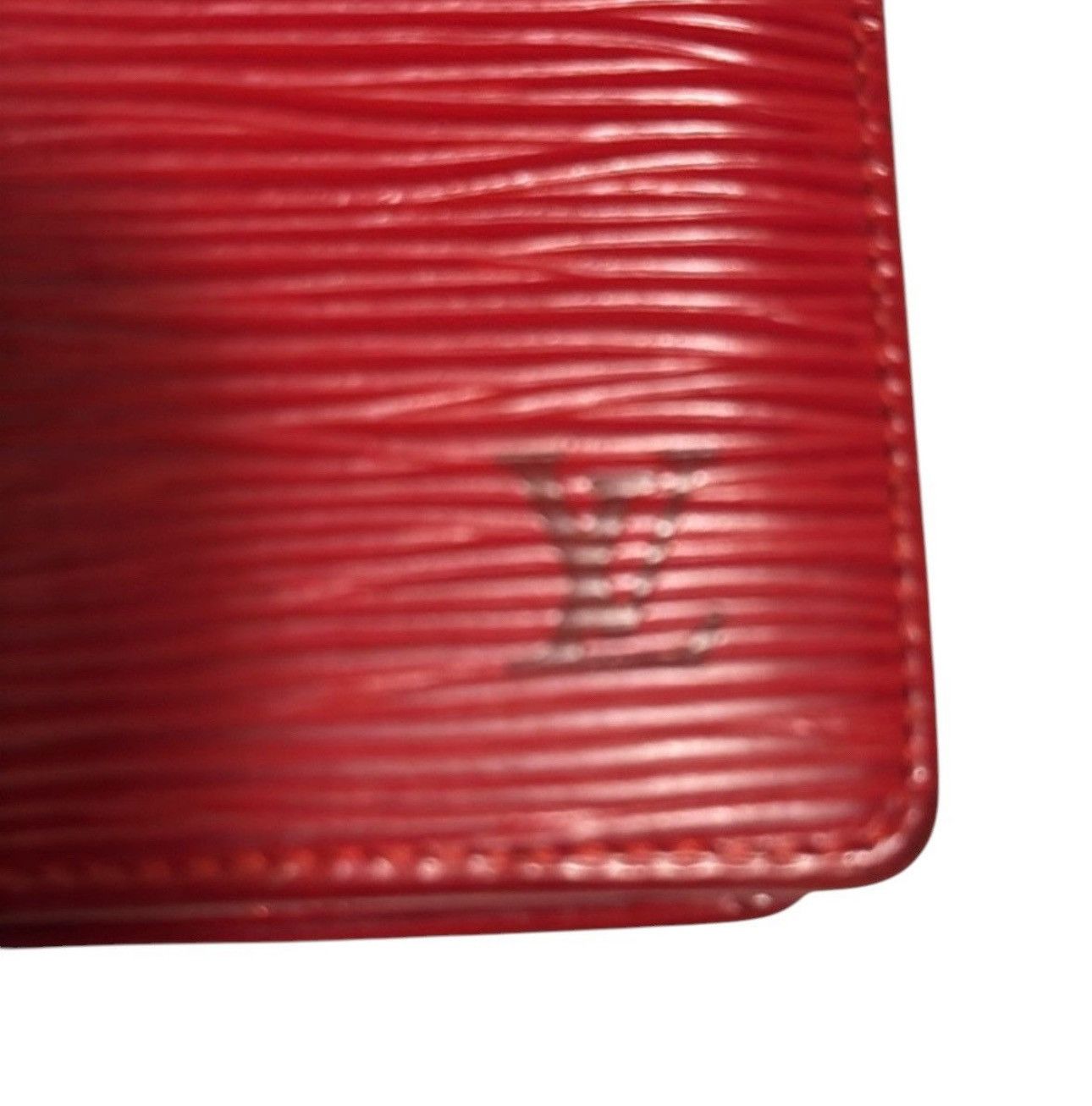 Louis Vuitton LOUIS VUITTON Epi Leather Wallet Bi-fold Red Malletier Size ONE SIZE - 3 Thumbnail