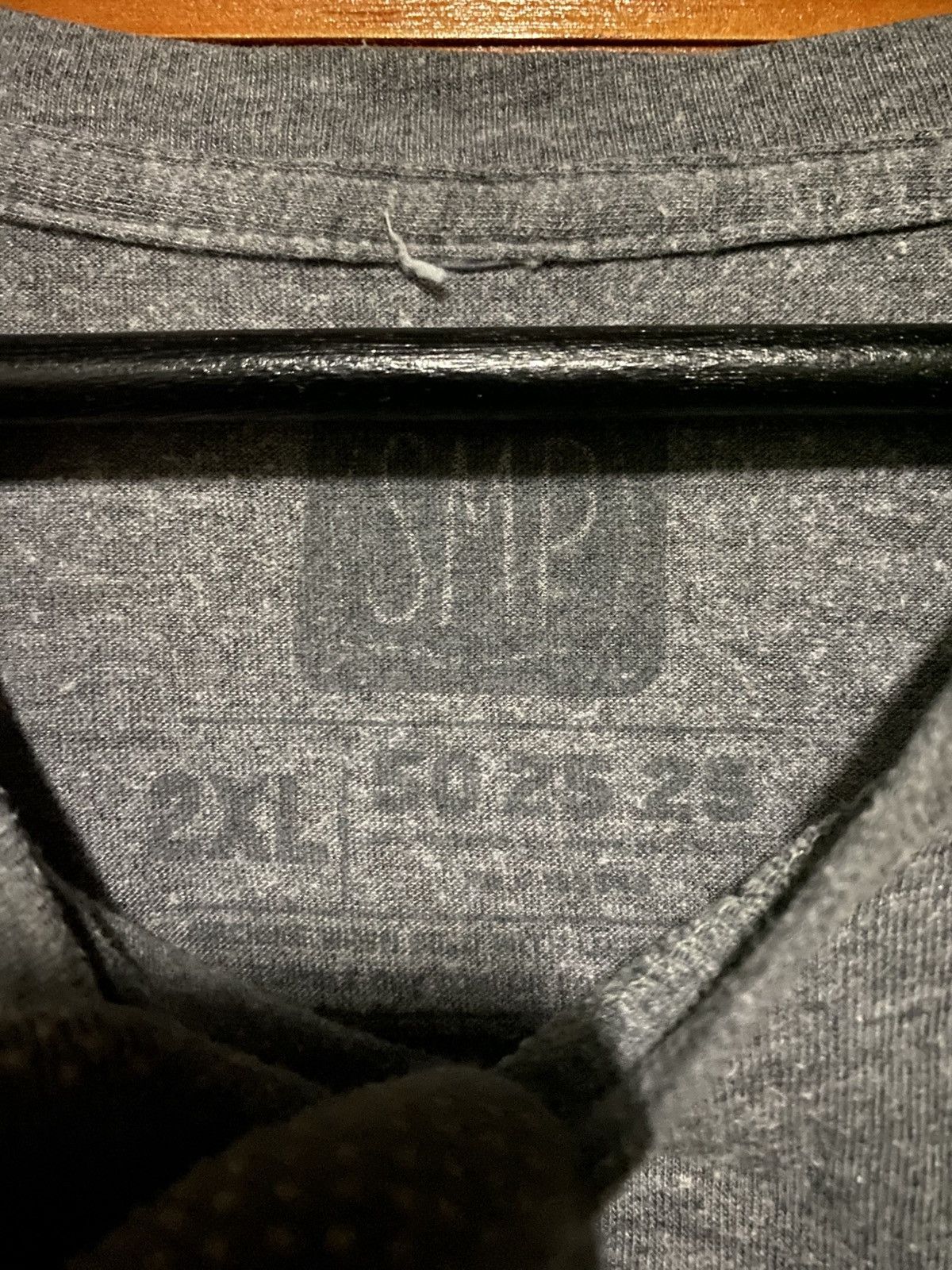 Vintage SMP Gray Graphic Tee | Hip Hop Lyric TShirt Vintage-Inspired Size US XL / EU 56 / 4 - 7 Thumbnail