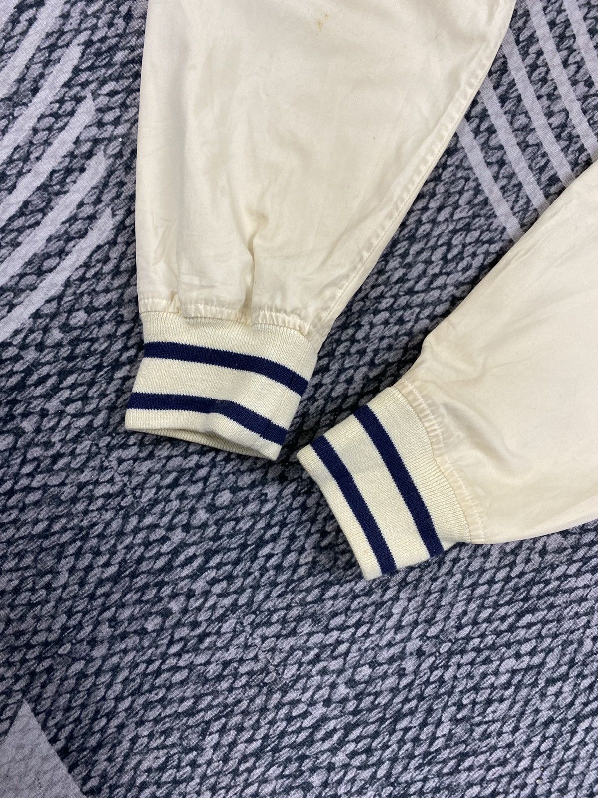Polo Ralph Lauren Vtg Polo Ralph Lauren Flag Embroidered Varsity Style Jacket Size US L / EU 52-54 / 3 - 7 Thumbnail