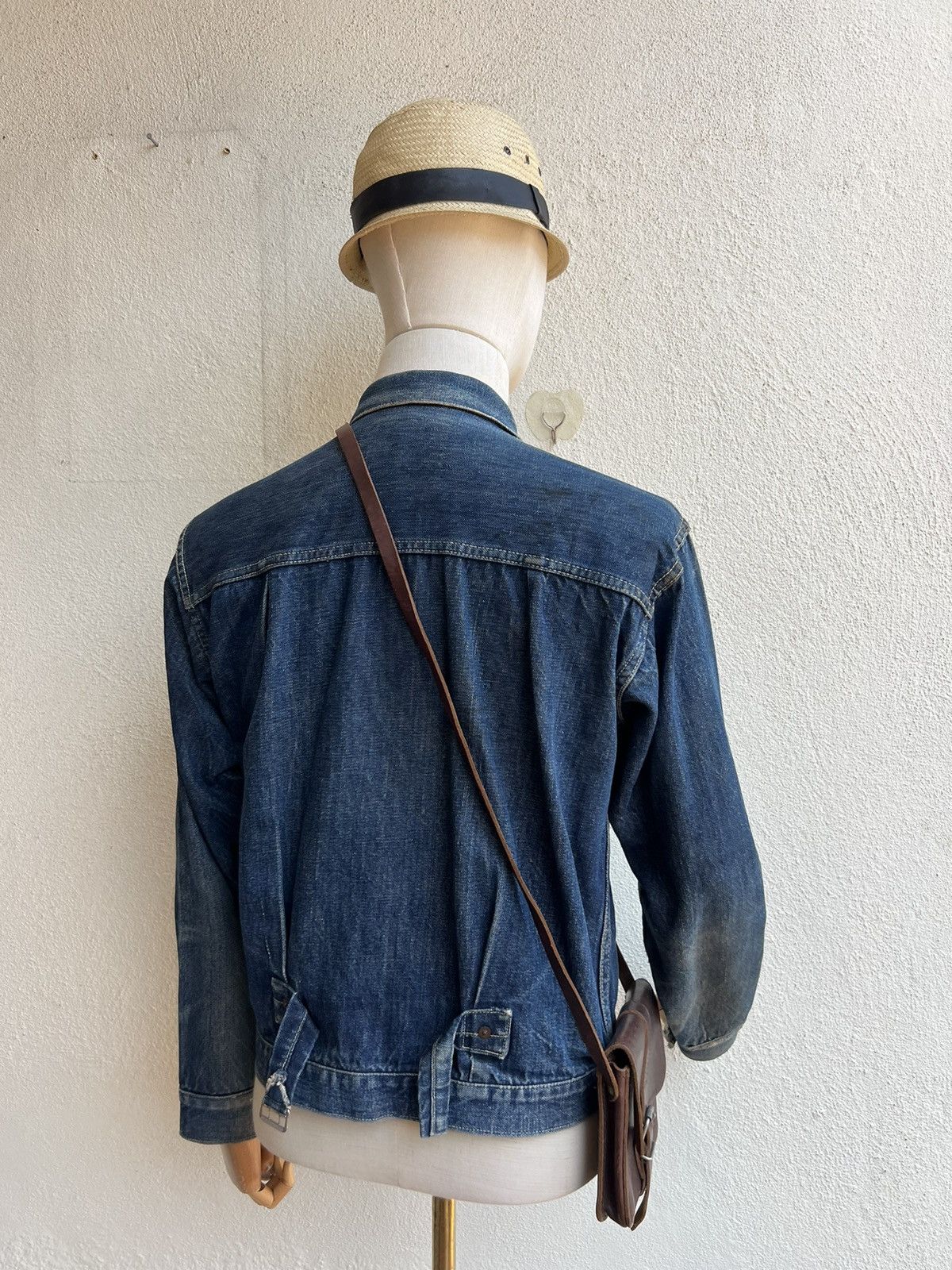 Leather Vintage Thielemann GMBH Scratches Patina Leather Mini Bag Size ONE SIZE - 3 Thumbnail