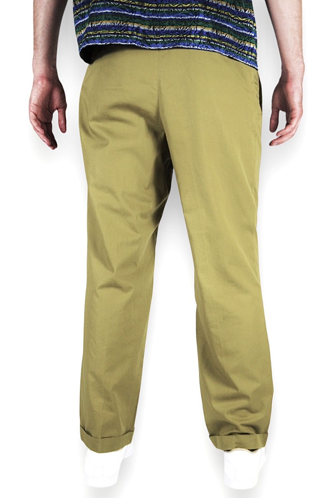 Burberry 90s Vintage Burberry's Relaxed FIt Cotton Trousers Pants Size US 34 / EU 50 - 4 Thumbnail