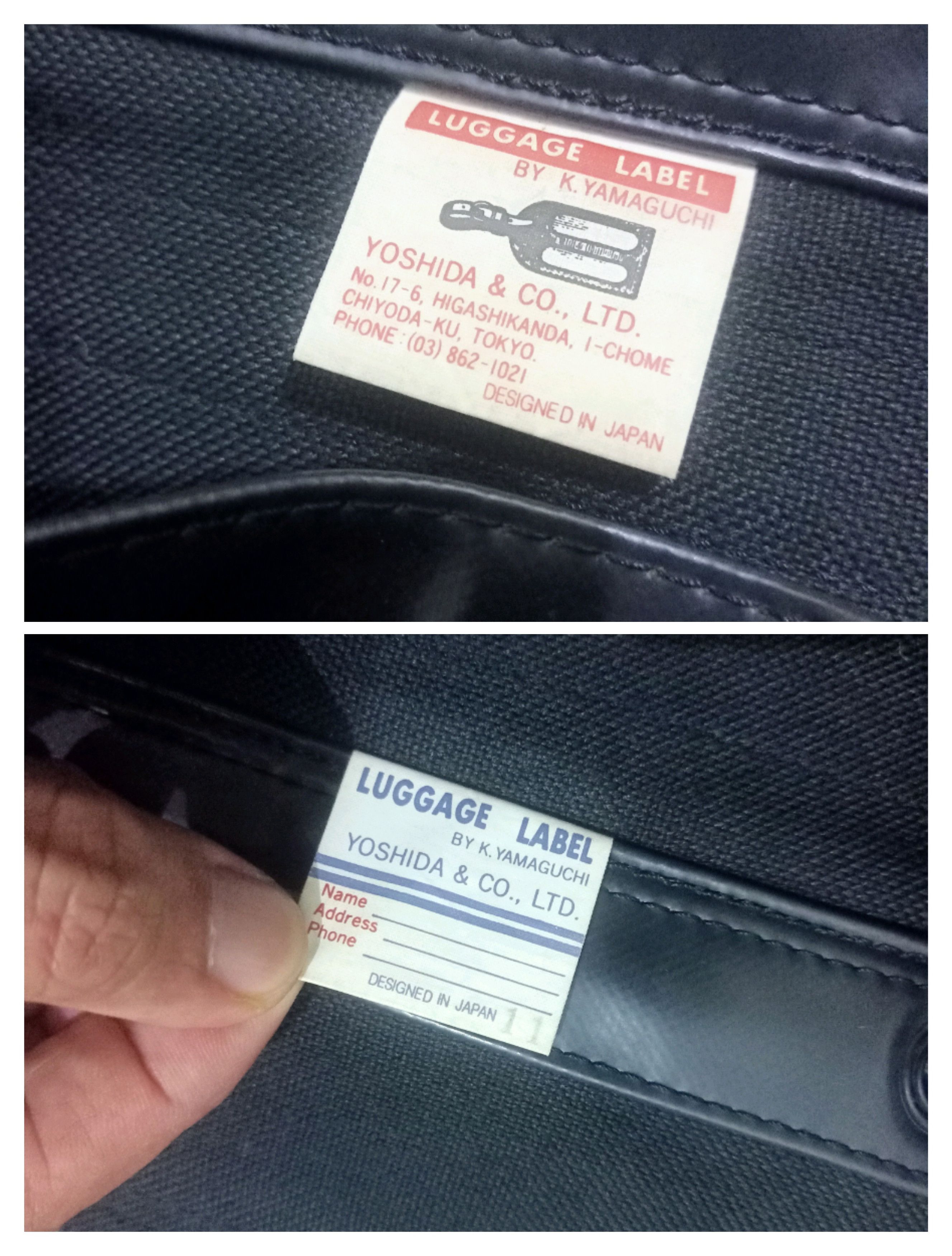 Japanese Brand × Porter Porter Luggage Label Rucksack Backpack Size ONE SIZE - 11 Thumbnail