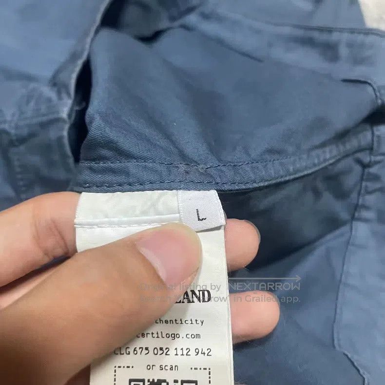 Stone Island Stone Island Four Pocket Washed Jacket Coat Dark Blue Size Size US L / EU 52-54 / 3 - 5 Thumbnail
