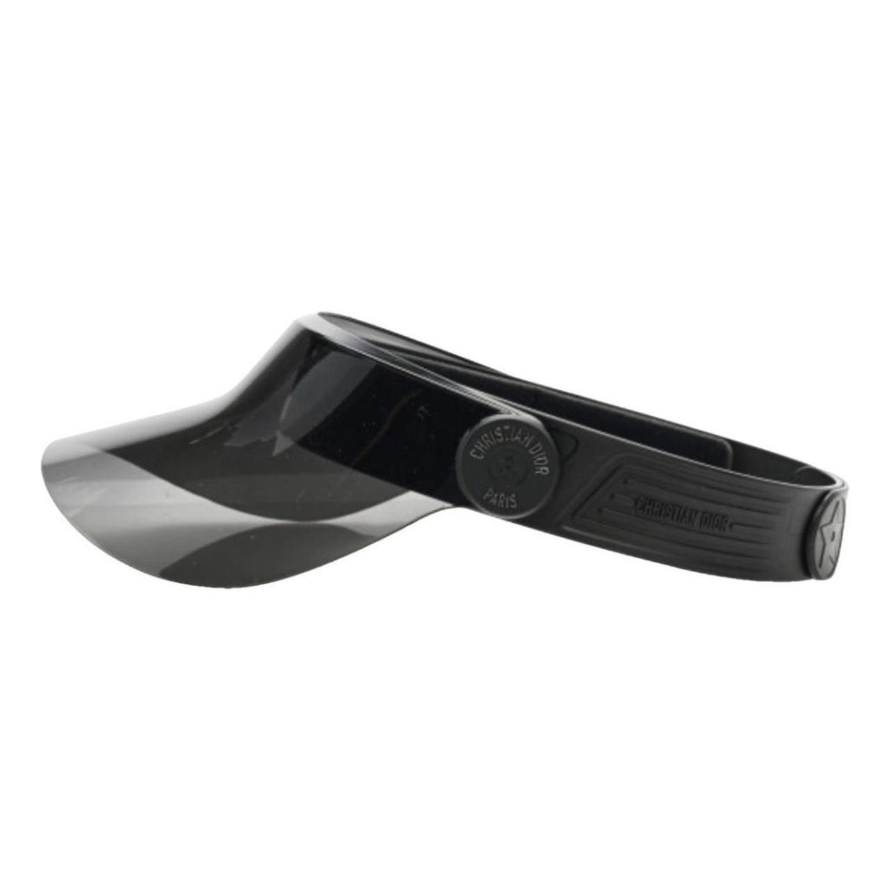Dior Christian Dior Black Visor Size ONE SIZE - 2 Thumbnail
