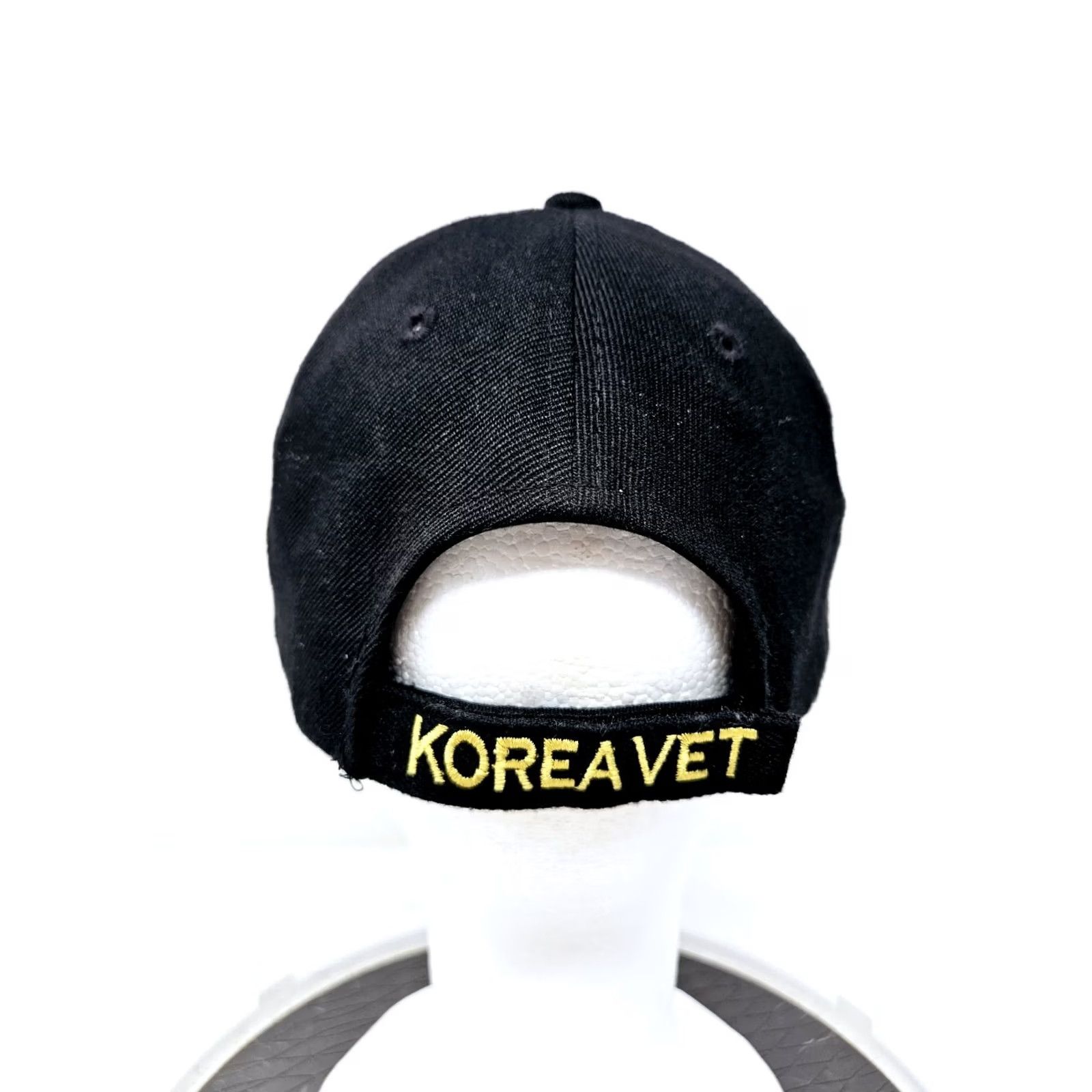 Bally VINTAGE Korea Veteran Ball Cap Hat Black Korean War Vet Adjustable One Size Men Baseball Cap Size ONE SIZE - 5 Thumbnail