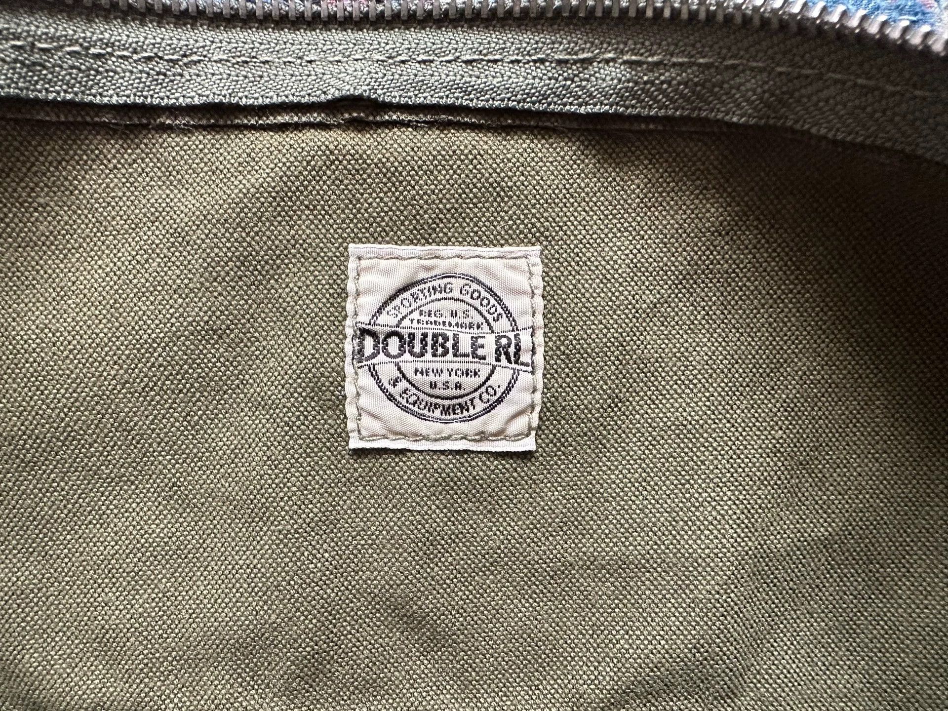 RRL Ralph Lauren RRL Vintage Canvas & Leather Handbag / Card Pouch Size ONE SIZE - 4 Thumbnail