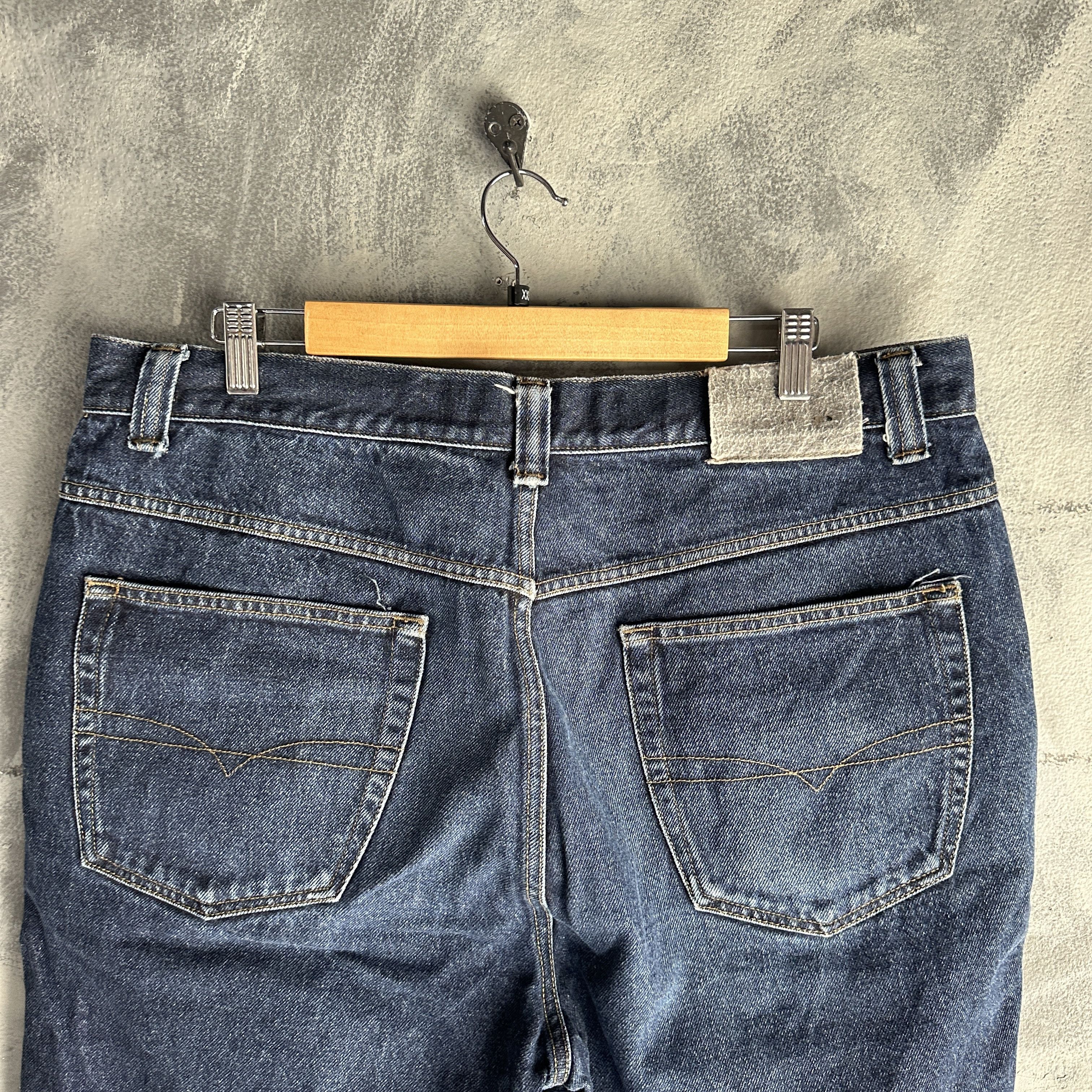 Anchor Blue Vtg Anchor Blue Shorts Denim Baggy Relaxed Long Y2K Casual Size US 36 / EU 52 - 7 Thumbnail