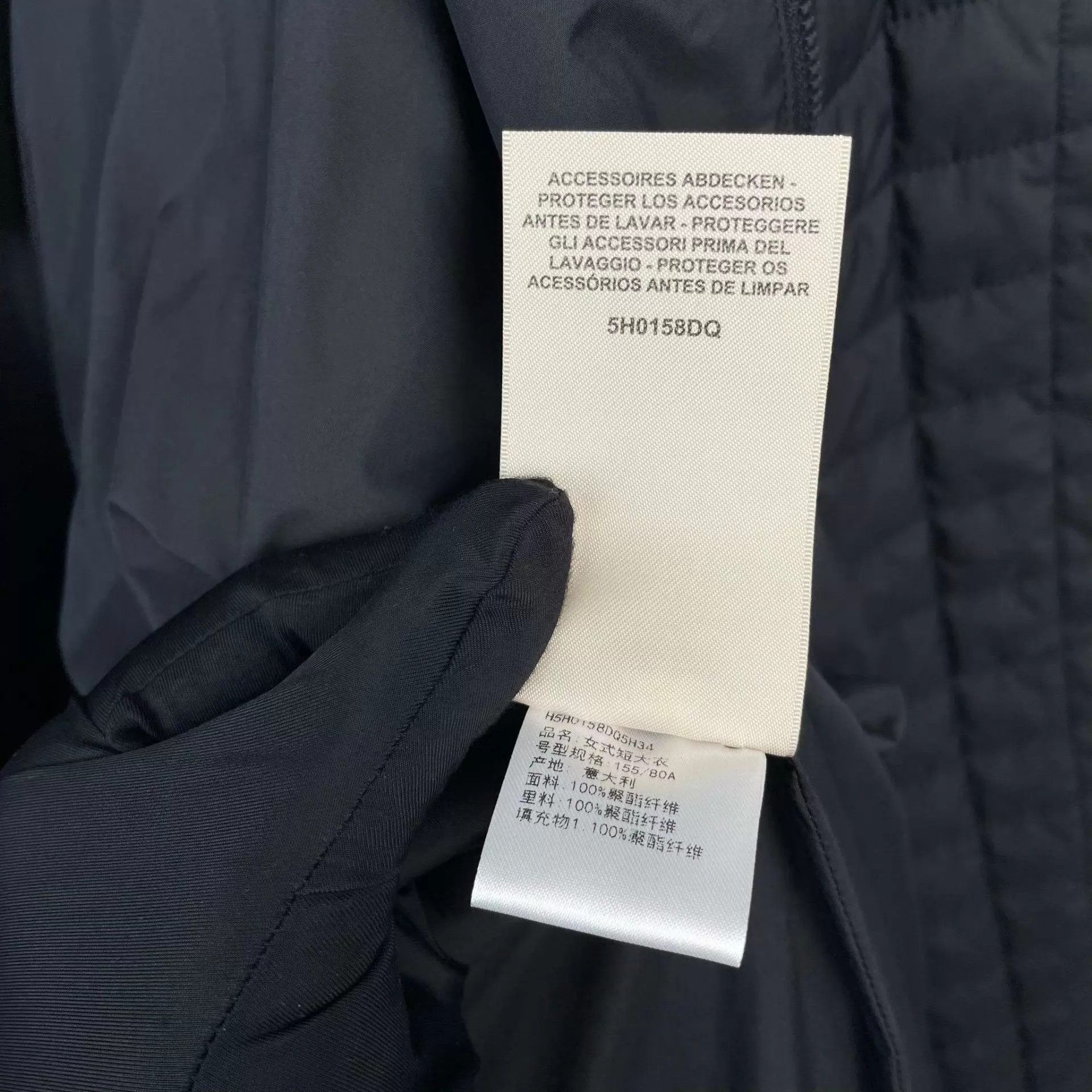 Hermes Hermès puffer jacket S black no accessories Size XS / US 0-2 / IT 36-38 - 6 Thumbnail