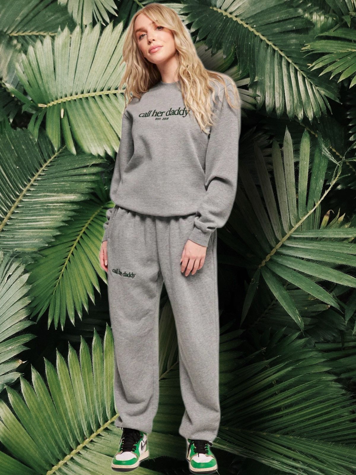 Sporty & Rich call her daddy 2018 heather barstool sports embroidered crew Size S / US 4 / IT 40 - 13 Thumbnail