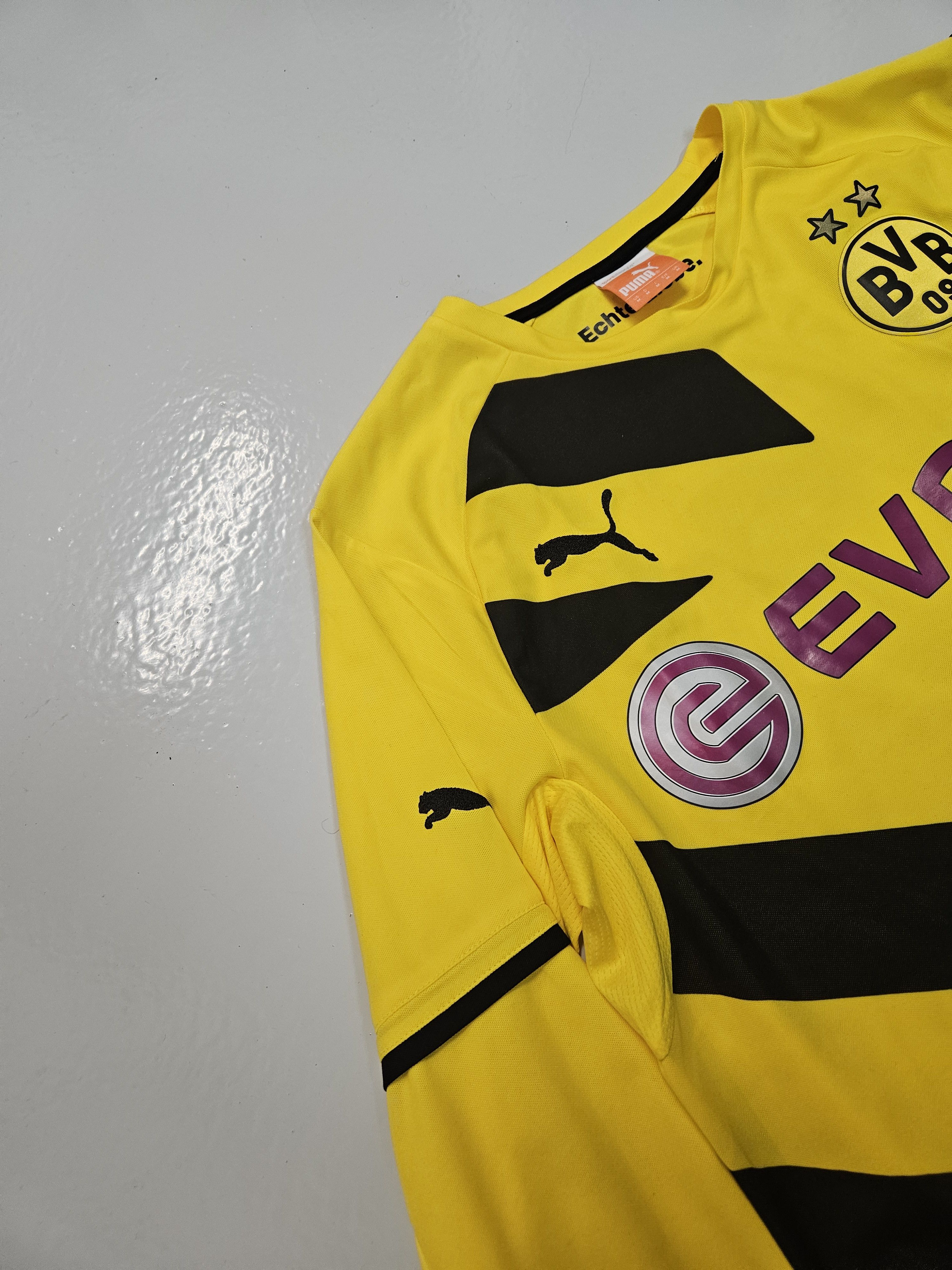 Puma Borussia Dortmund 2014 jersey longsleeve #7 Shinji Kagawa Size US M / EU 48-50 / 2 - 4 Thumbnail