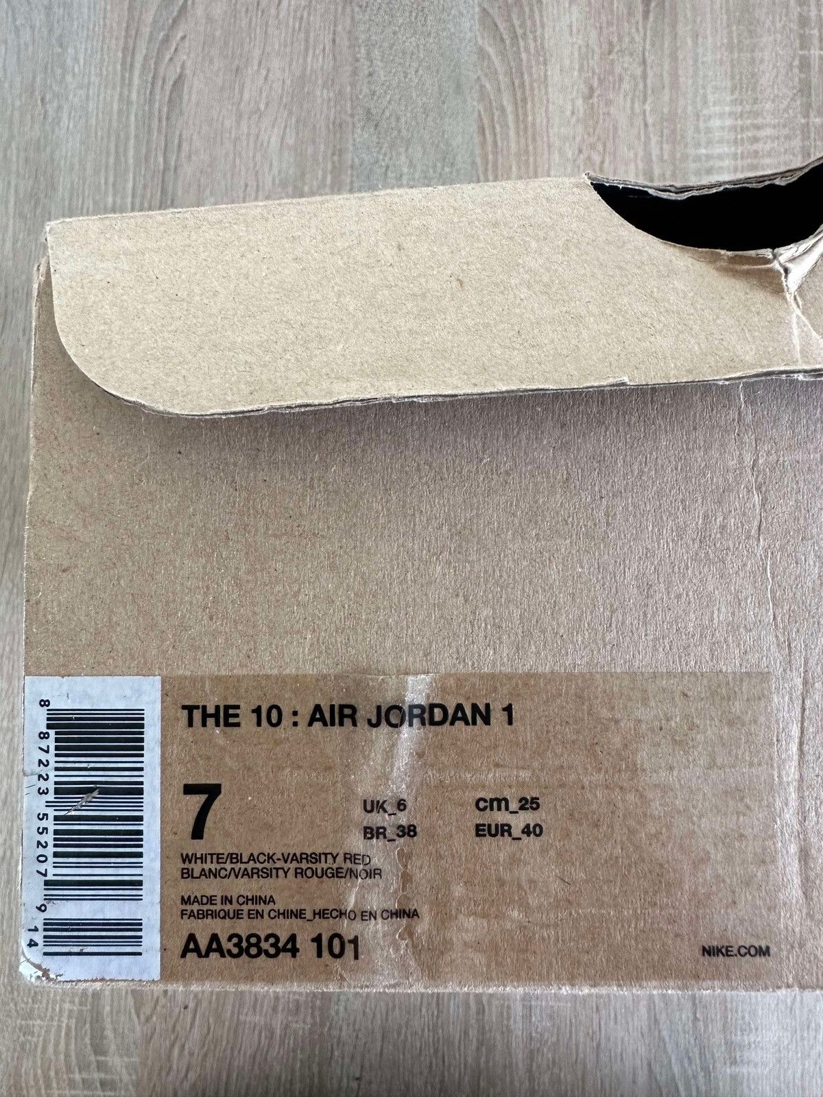Jordan Brand × Off-White Jordan 1 x Off White Chicago Size US 7 / EU 40 - 16 Thumbnail