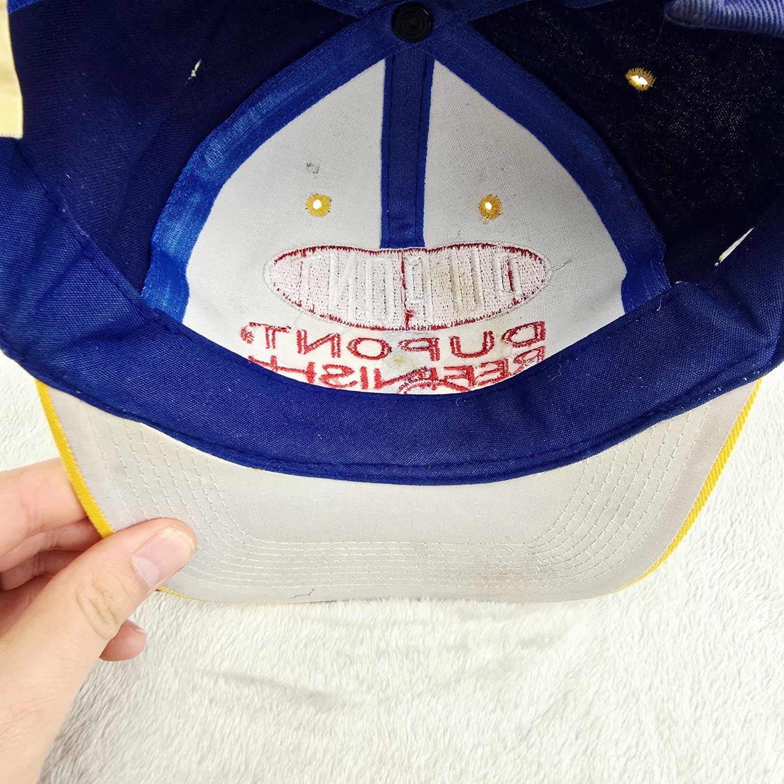 NASCAR Vintage NASCAR Dupont Racing 24 Jeff Gordon Snapback Hat 90s Size ONE SIZE - 7 Thumbnail