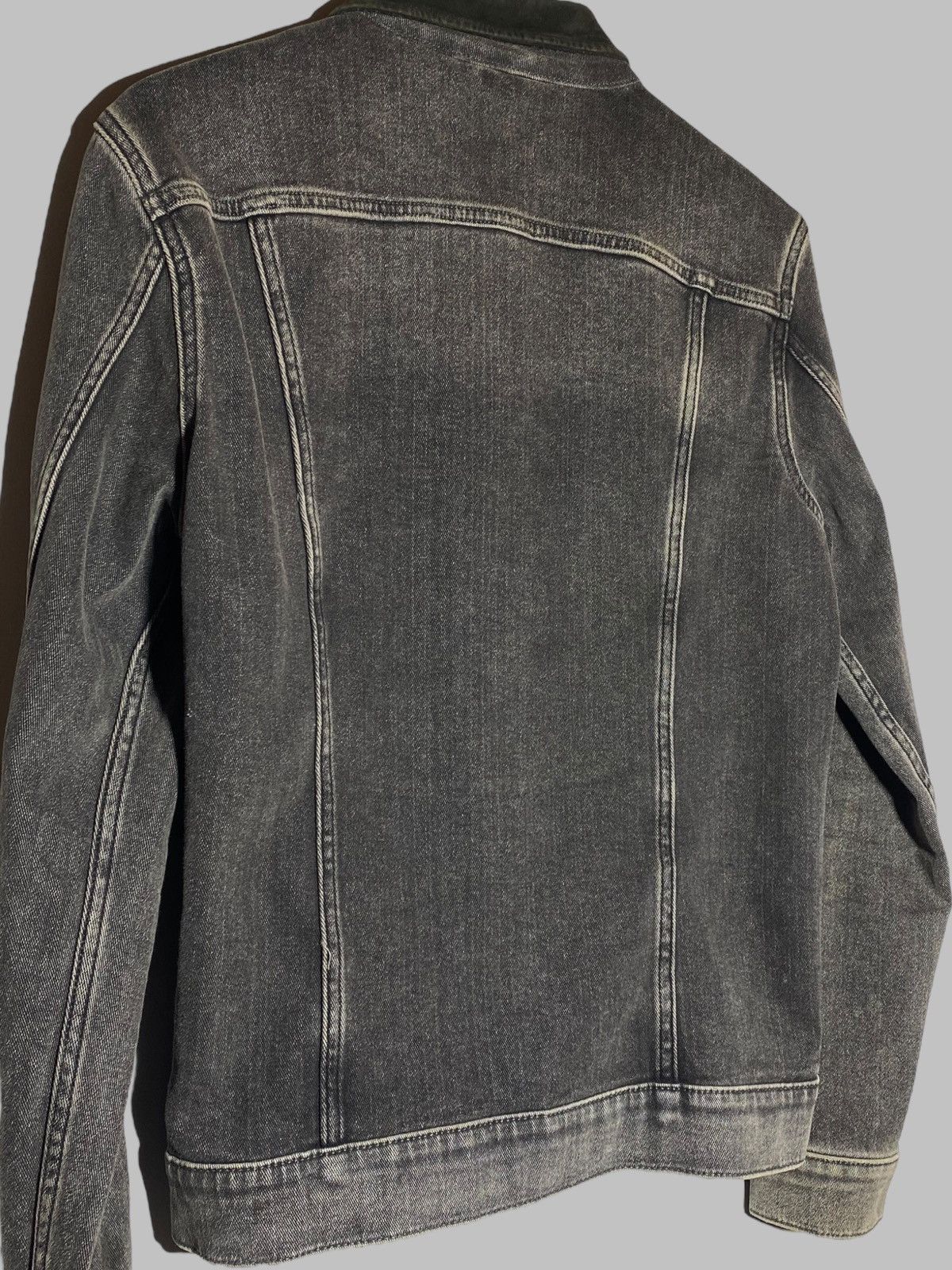 Allsaints All Saints Creagan Denim Jacket Suede Collar Size US S / EU 44-46 / 1 - 15 Thumbnail