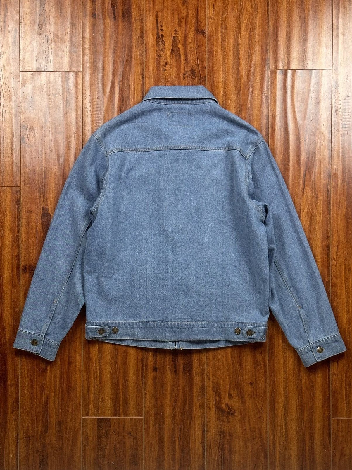 Fuck The Population Hell on Earth Zippered Denim Jacket Size US S / EU 44-46 / 1 - 2 Thumbnail