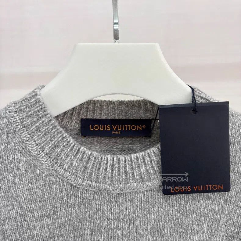 Louis Vuitton Louis Vuitton Grey Fox Embroidered Sweater Size US L / EU 52-54 / 3 - 3 Thumbnail