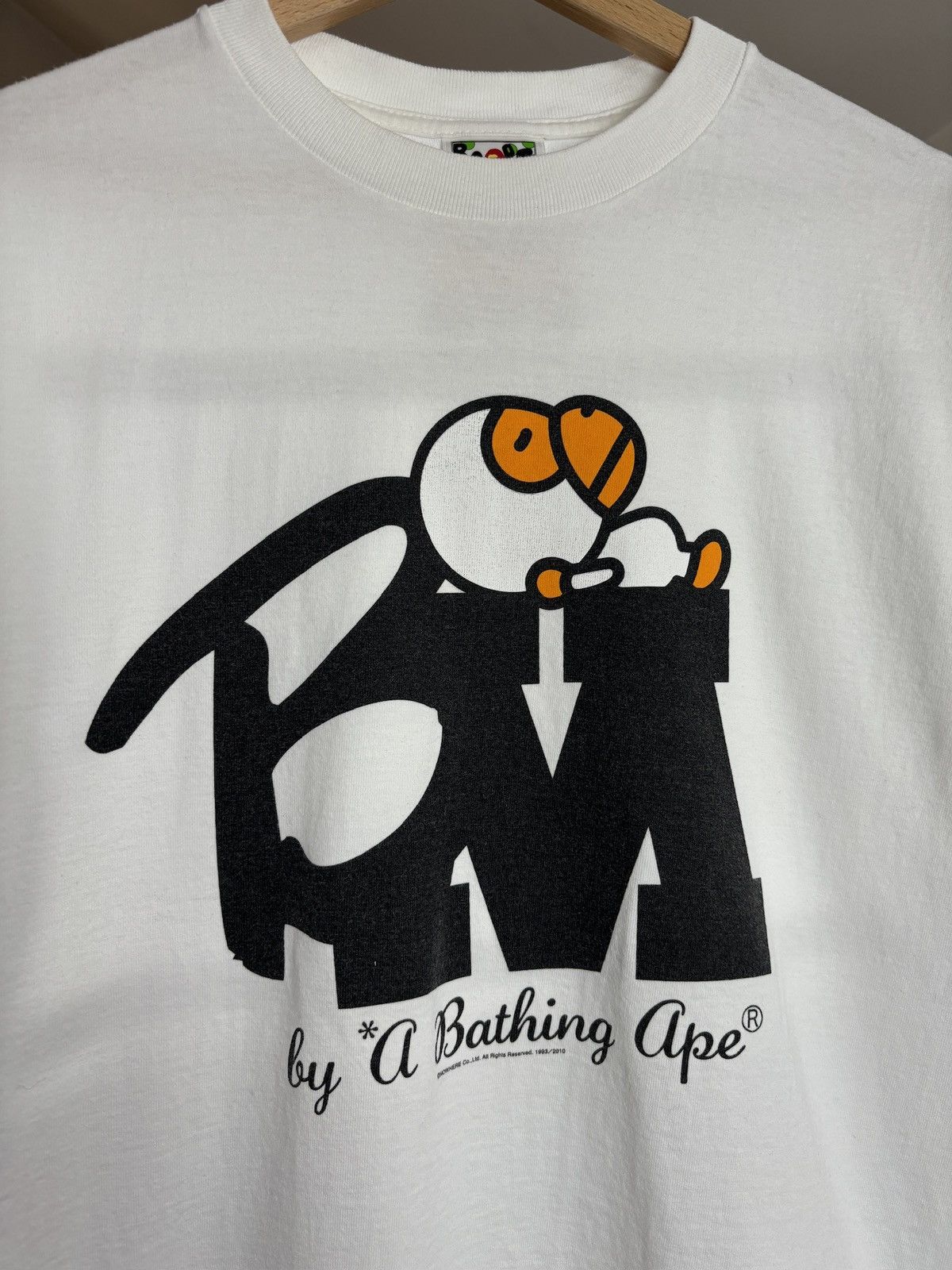 Bape Bape Baby Milo Japanese Vintage Rare Tee Size US M / EU 48-50 / 2 - 2 Thumbnail