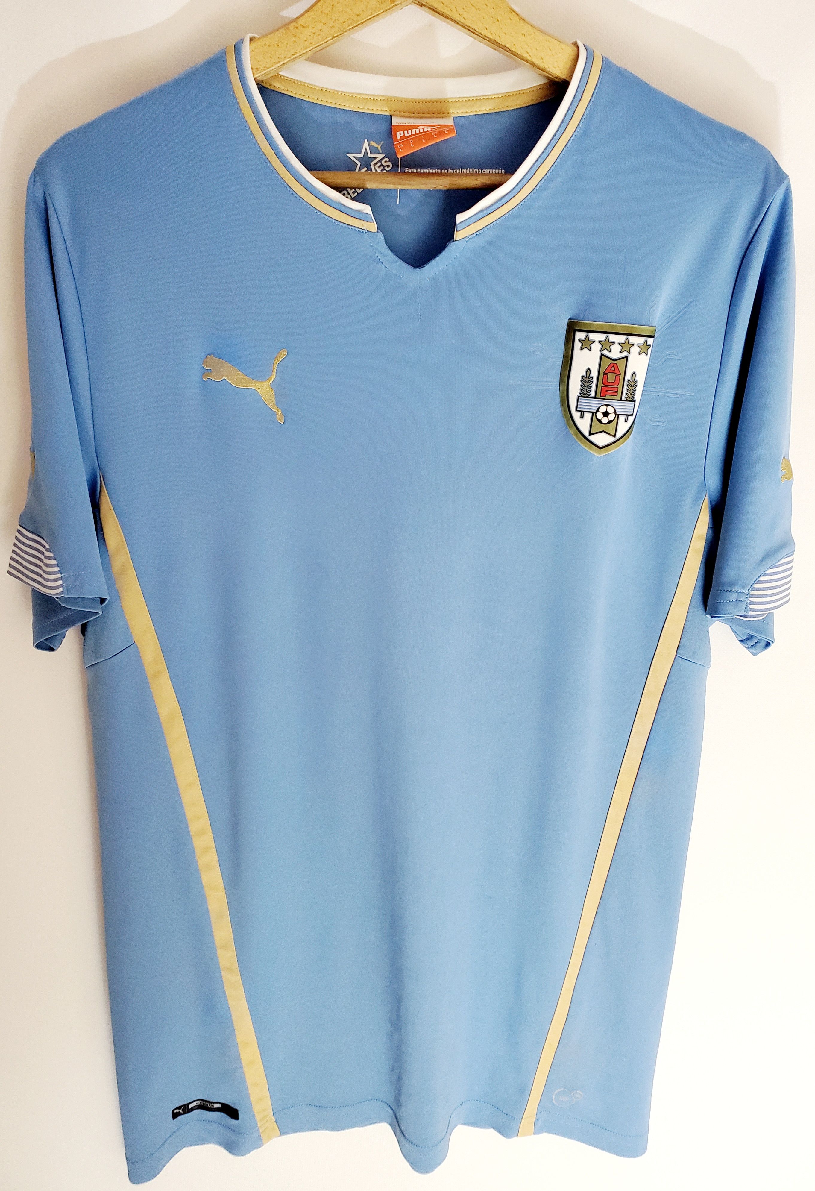 Puma URUGUAY 2014/2015 HOME Puma soccer jersey size L Size US L / EU 52-54 / 3 - 1 Thumbnail