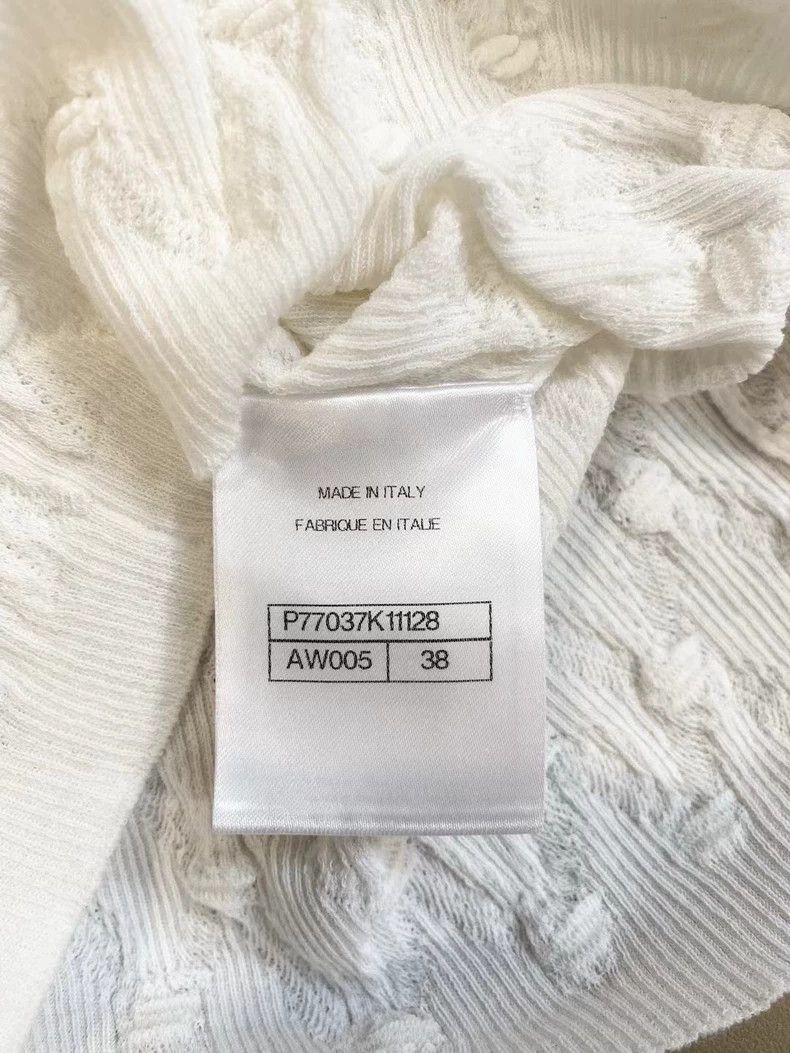 Chanel Chanel 24S white knitted vest Size XS / US 0-2 / IT 36-38 - 6 Thumbnail