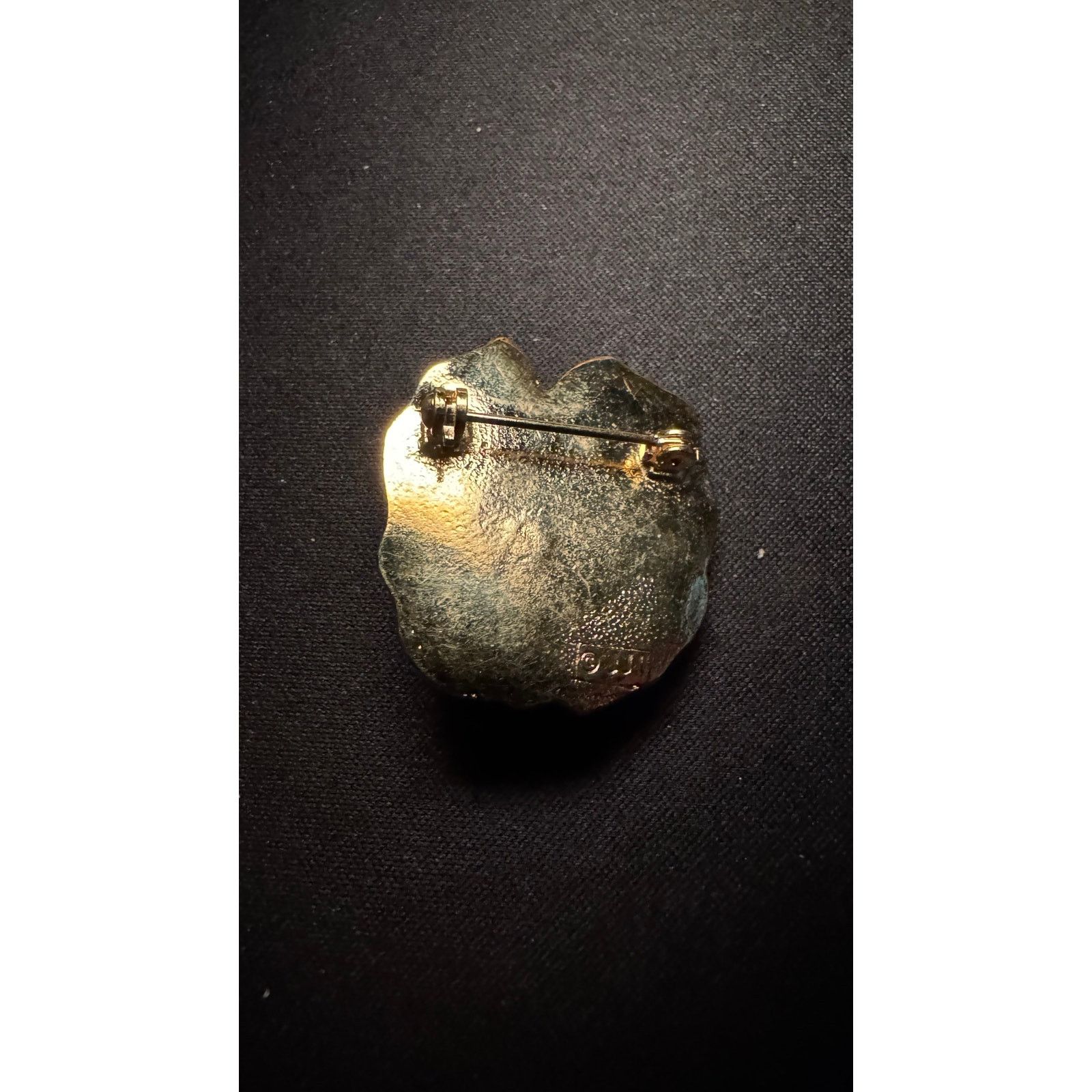 Other Vintage JJ Frog on Lily Pad with Real Pearl Brooch Size ONE SIZE - 4 Thumbnail