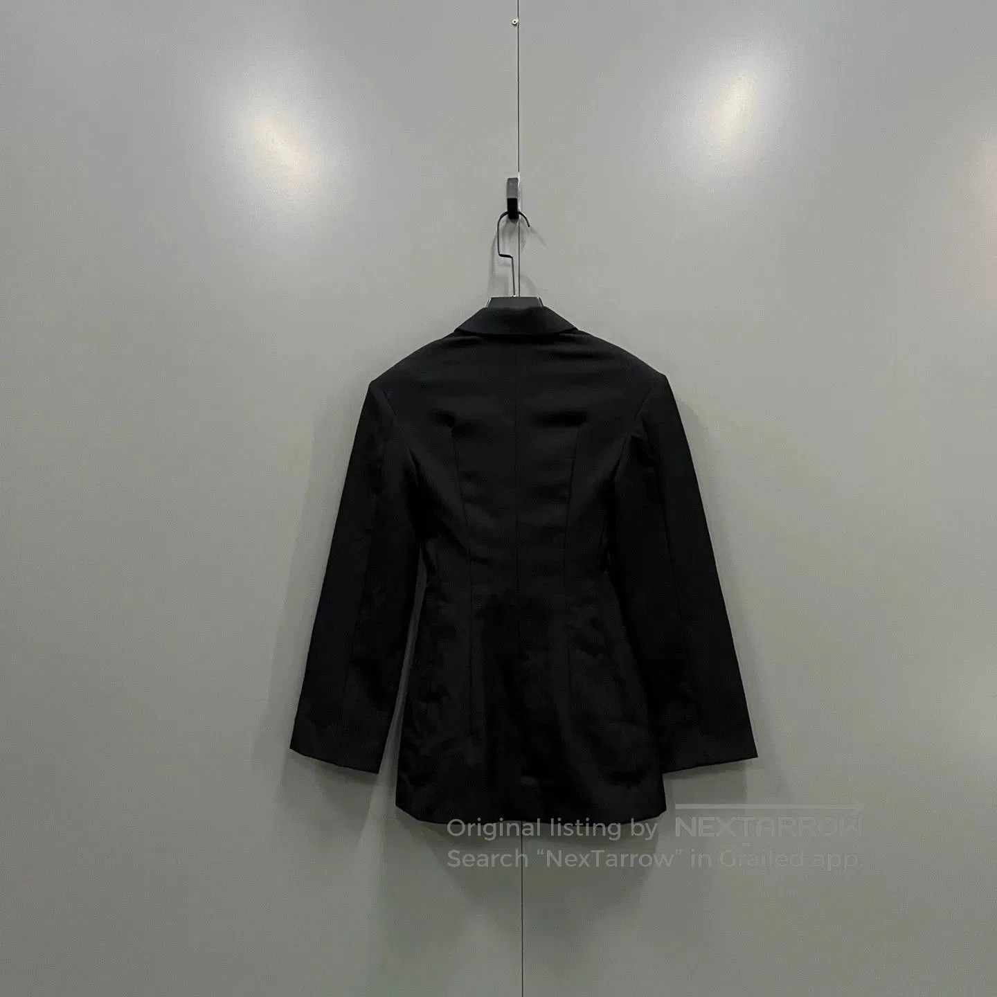 Jacquemus Jacquemus Black Tailored Cut-Out Blazer. Size XS / US 0-2 / IT 36-38 - 2 Thumbnail