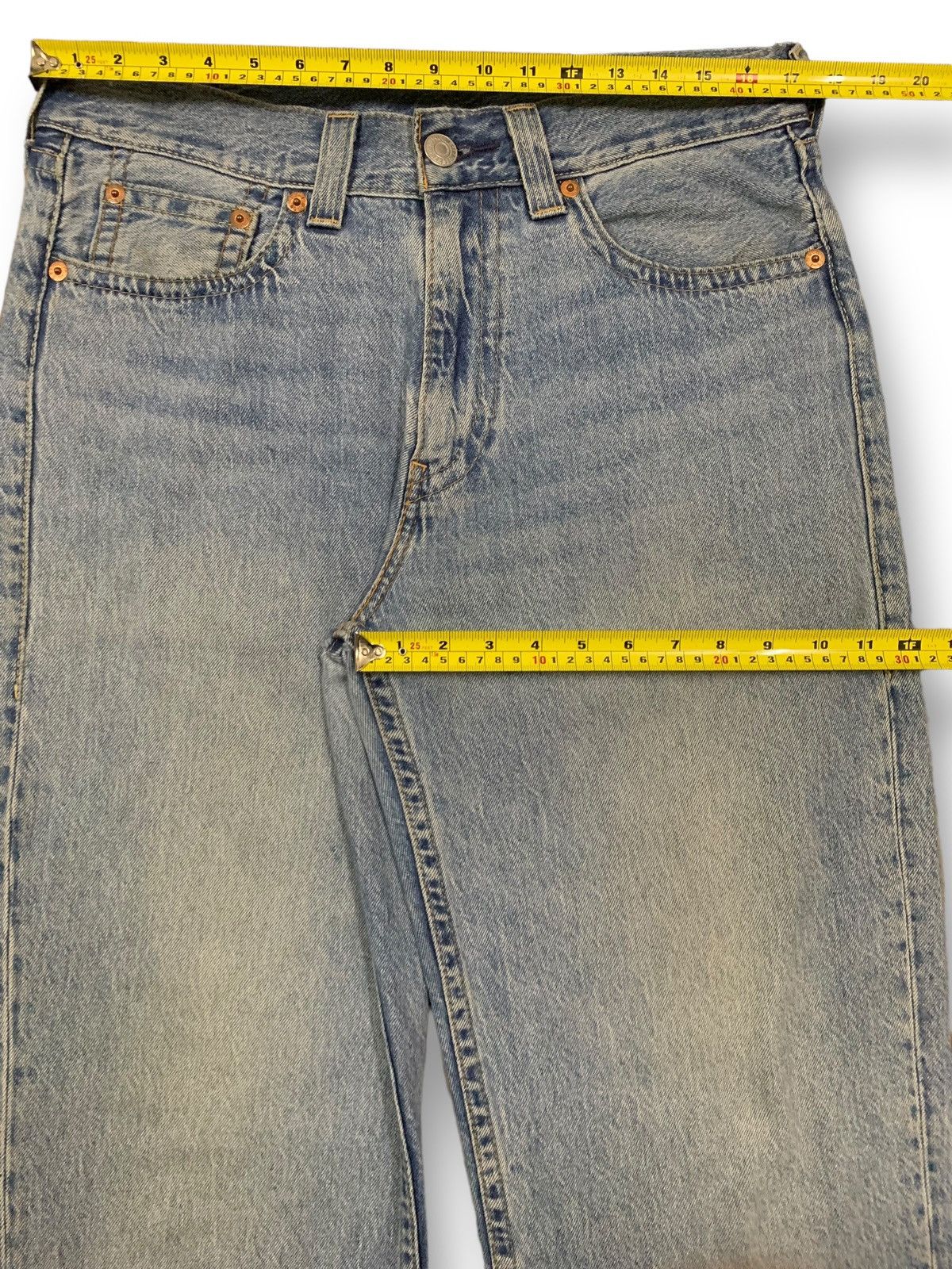 Levi's Vintage Clothing Vintage Y2K Levis Big E Stay Loose Straight Blue Wash Jeans Size US 34 / EU 50 - 17 Thumbnail