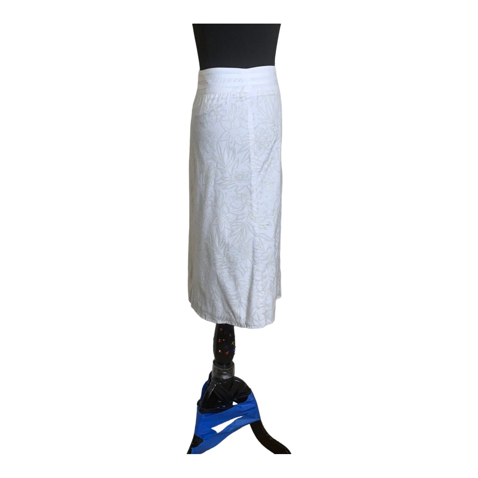 Croft & Barrow Croft & Barrow floral A lined lined midi skirt size size 12 Size 34" / US 12 / IT 48 - 8 Thumbnail