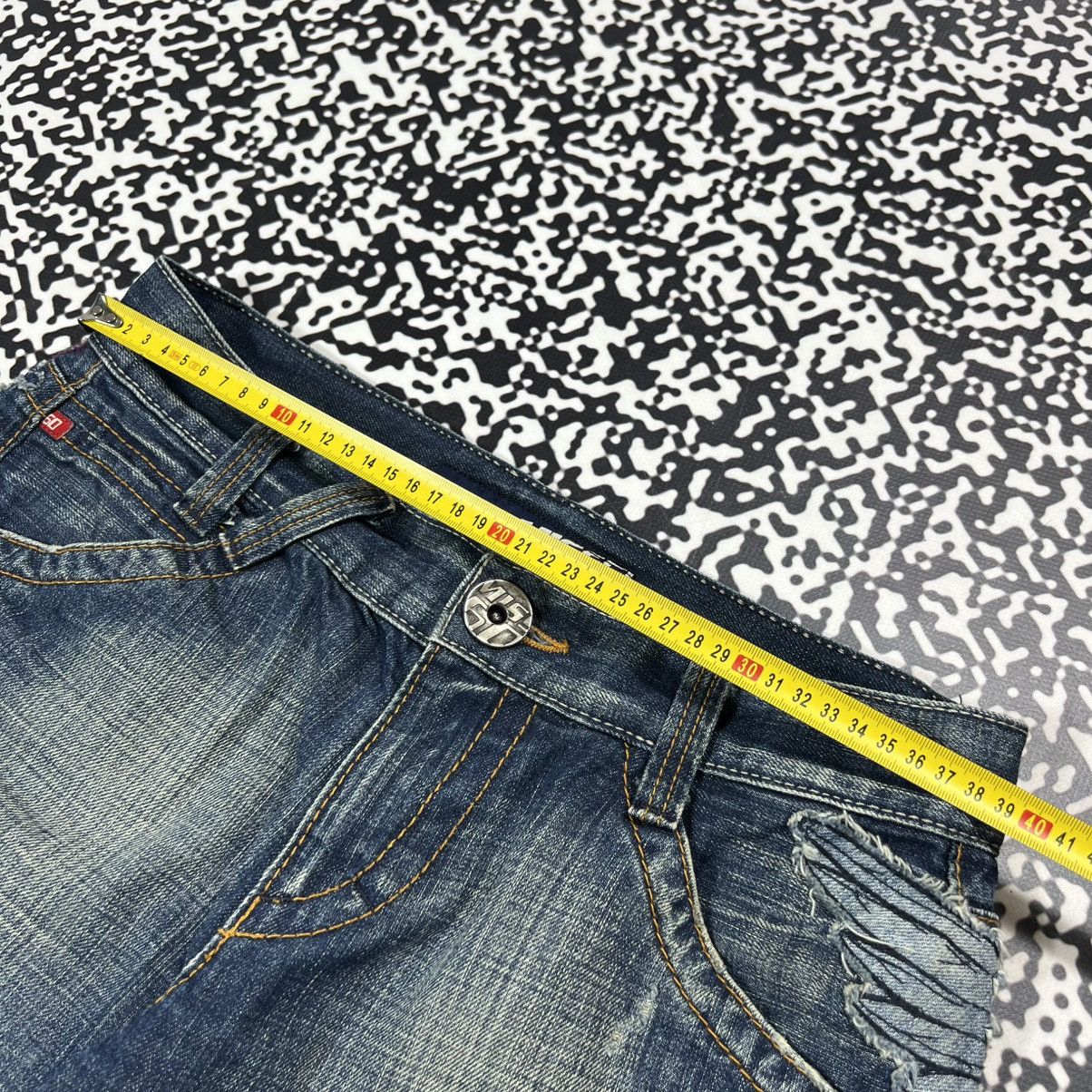 Miss Sixty Vintage Y2K Miss Sixty Japanese Patchwork Style Retro Jeans Size 29" - 22 Thumbnail