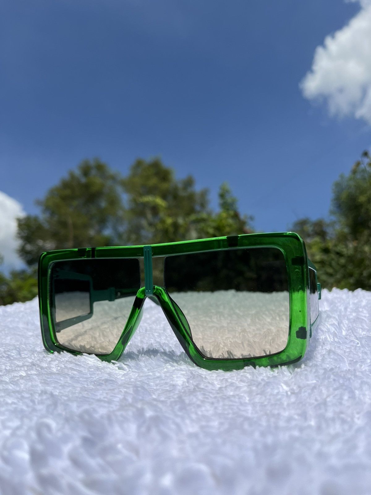 Other Punk Sunglasses Lens Rock Style Sun Glasses UV400 Size ONE SIZE - 3 Thumbnail