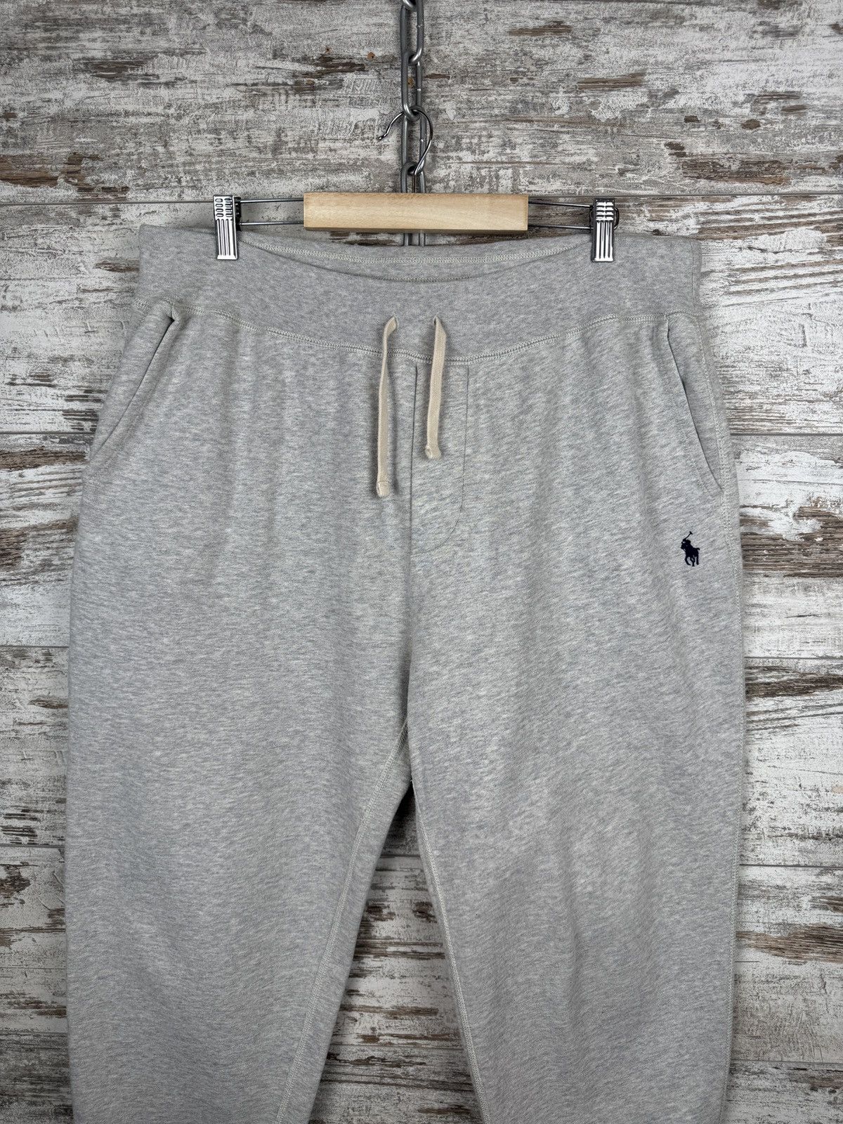 Polo Ralph Lauren Mens Vintage Polo Ralph Lauren sweatpants gray pants y2k Size US 36 / EU 52 - 2 Thumbnail