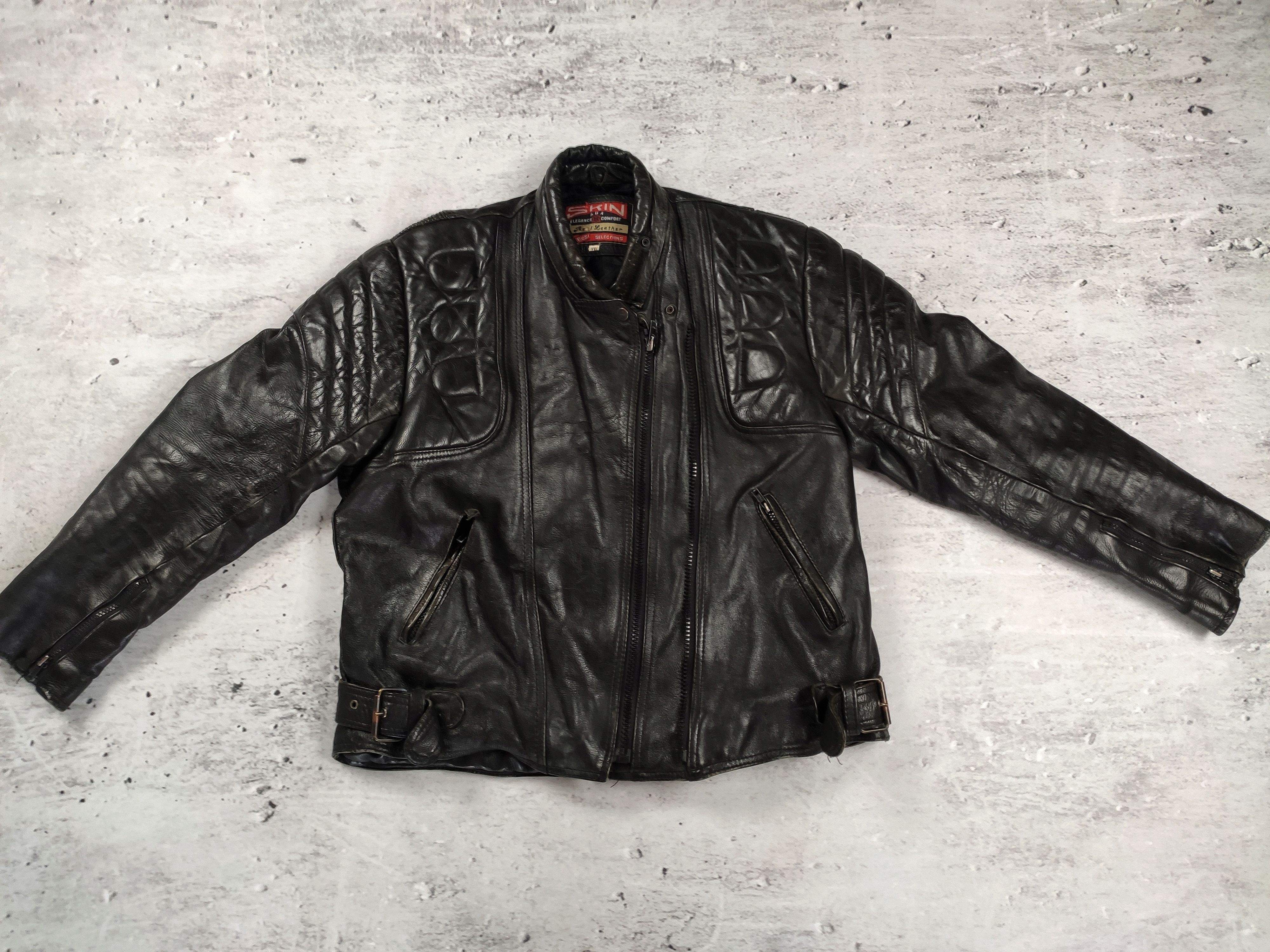 Vintage Rare vintage leather jacket moto opium racing 90s starboy Size US S / EU 44-46 / 1 - 7 Thumbnail