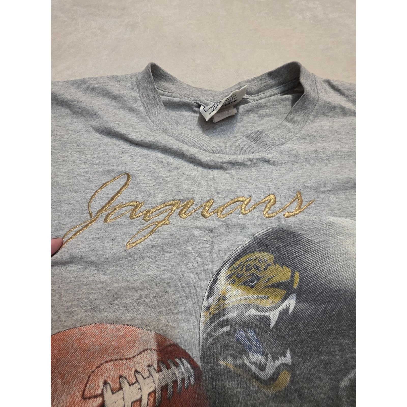 Lee Jacksonville Jaguars Lee Sport Vintage 1997 Grey Men's xl Size US XL / EU 56 / 4 - 6 Thumbnail