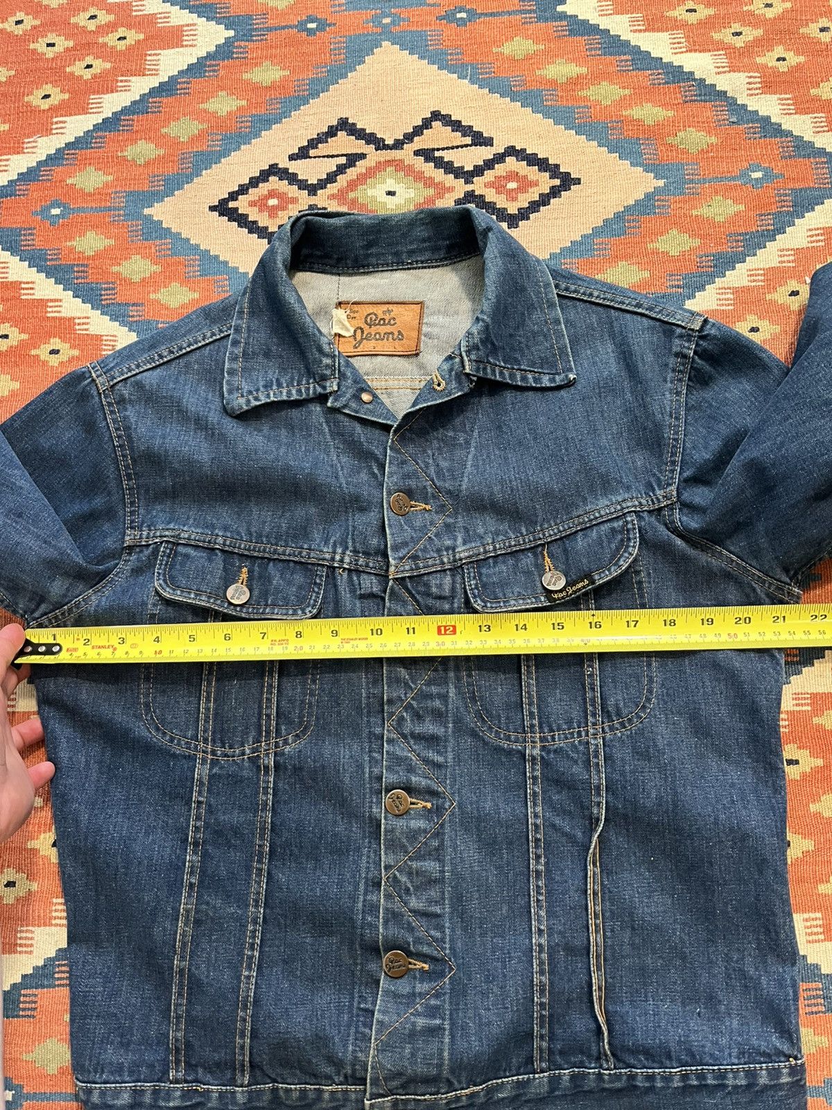 Japanese Brand Vintage indigo denim jacket Size US M / EU 48-50 / 2 - 8 Thumbnail