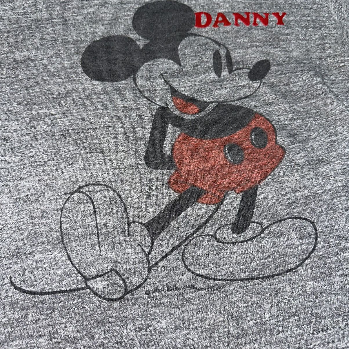 Disney Vintage Baby T Ringer Mickey Shirt Size S / US 4 / IT 40 - 2 Thumbnail
