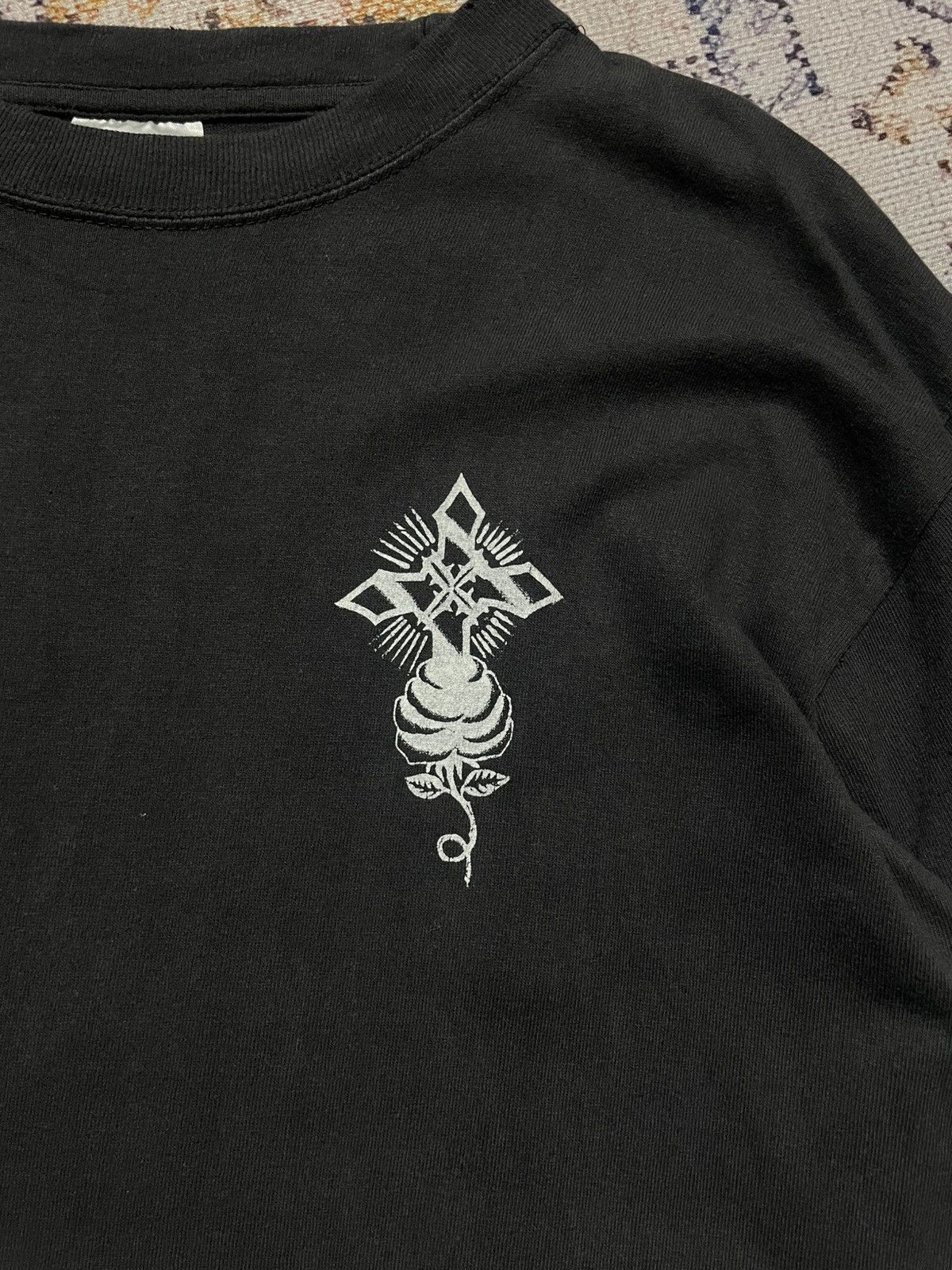 Vintage Vintage 90's T-Shirt Jessus Tee King Of The King Size US M / EU 48-50 / 2 - 2 Thumbnail