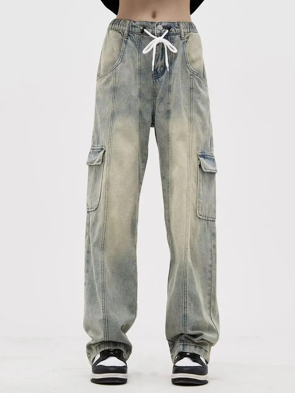 Japanese Brand Retro High Street Loose Jeans Size US 32 / EU 48 - 5 Thumbnail