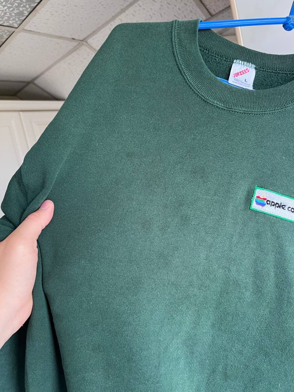 Apple Vintage 90s Apple Computer Sweatshirt Crewneck Rainbow Logo Size US M / EU 48-50 / 2 - 4 Thumbnail