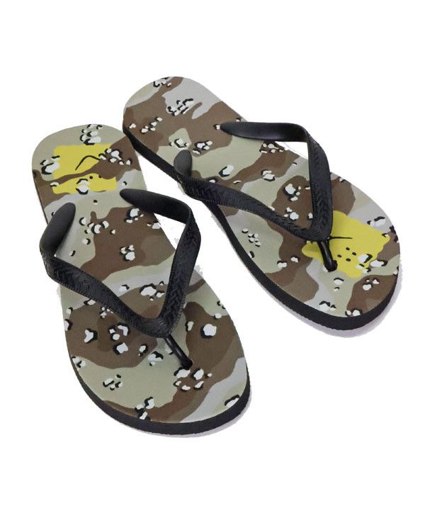 Kapital KAPITAL Chocolate Chip Camouflage Flip Flops sandals Size US 10 / EU 43 - 3 Thumbnail