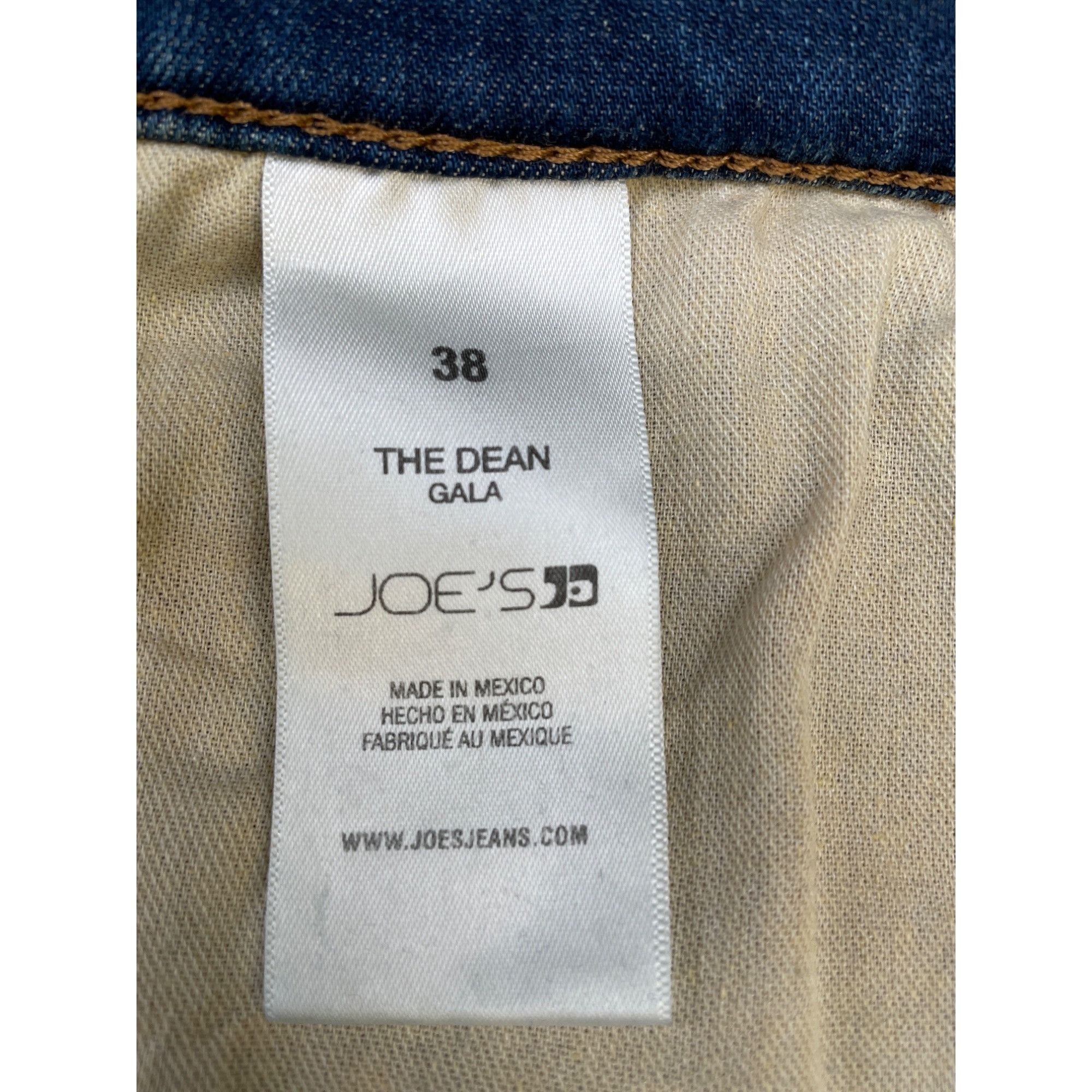 Other Joe's The Dean Men's Blue Slim Tapered Jeans/Stretch Size 38 Size US 38 / EU 54 - 6 Thumbnail