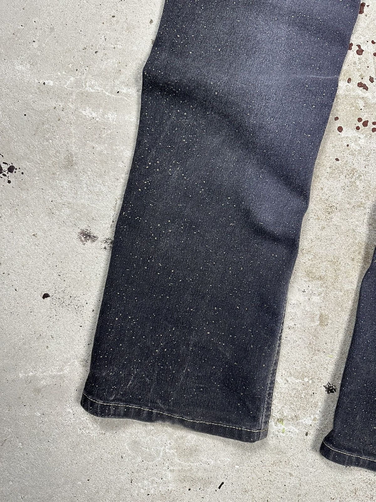 Roberto Cavalli Vintage 90s Roberto Cavalli Brocade Denim Pants Jeans Size 30" / US 8 / IT 44 - 15 Thumbnail